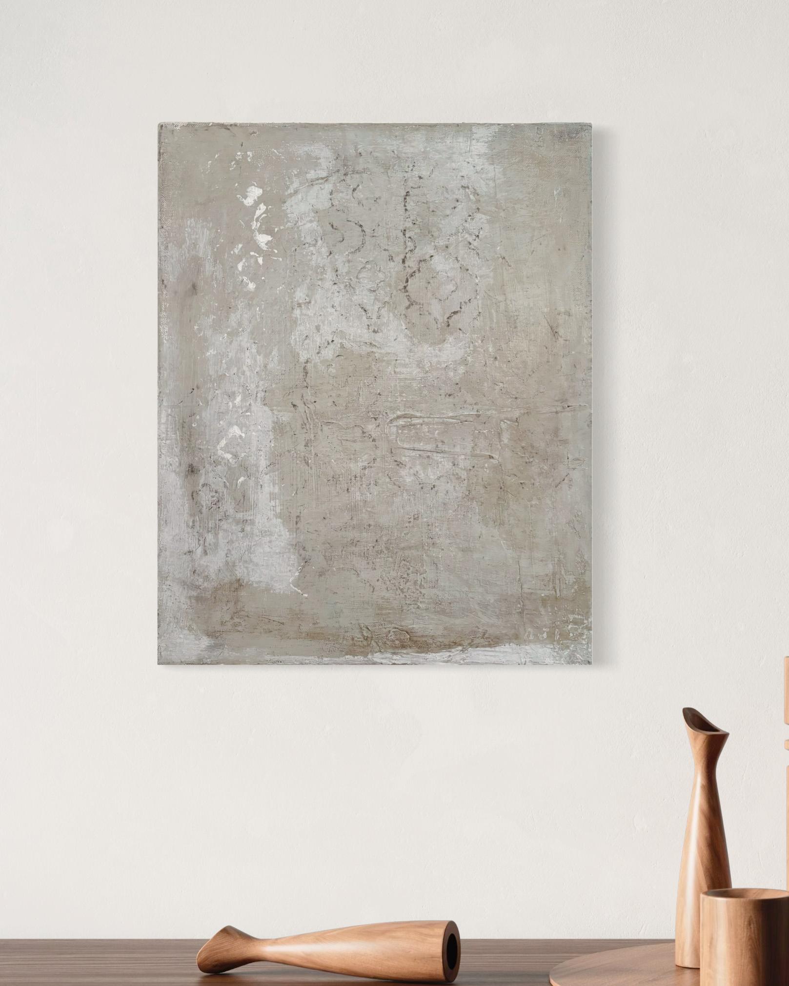 Traces, Abstrakte Ölfarbe, Contemporary Art, Made in Italy im Angebot 5
