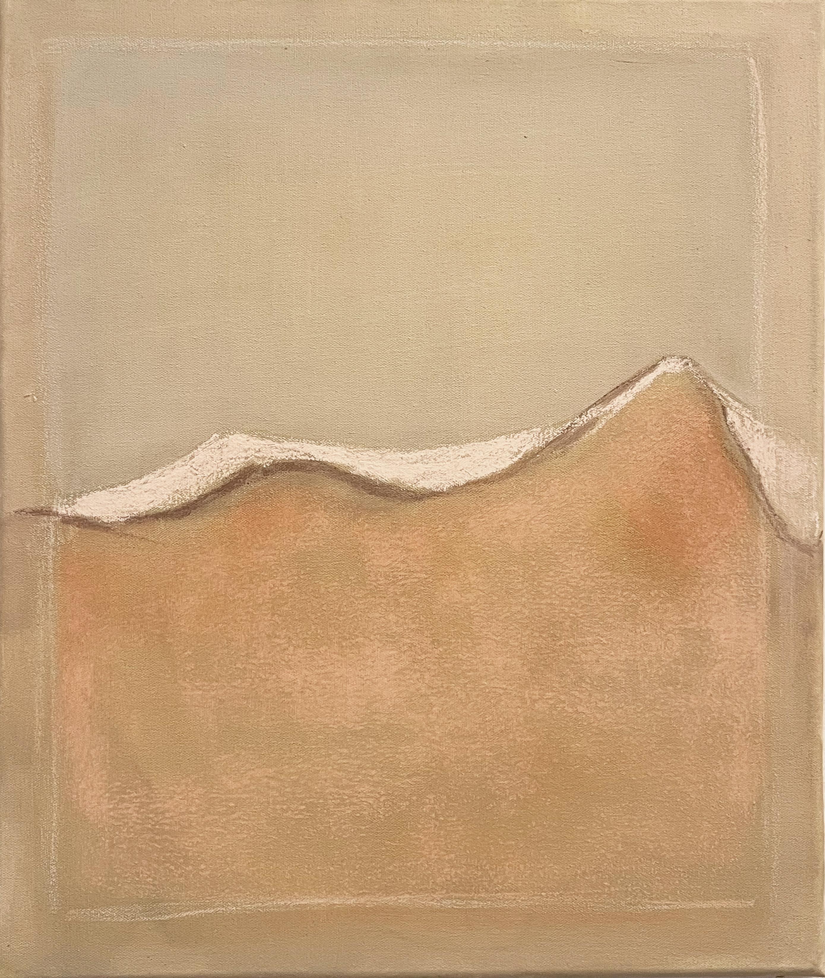 Marilina Marchica Landscape Painting - " Landscape" Minimalist Paint on Canvas Made in Italy