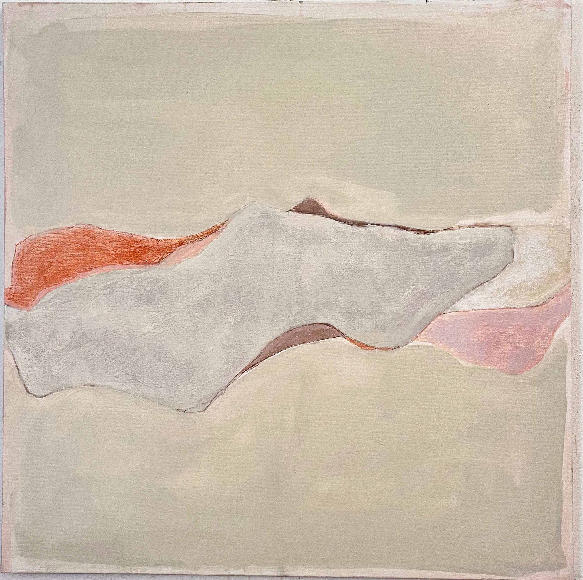 Paysage abstrait - Peinture minimaliste fabriquée en Italie 1