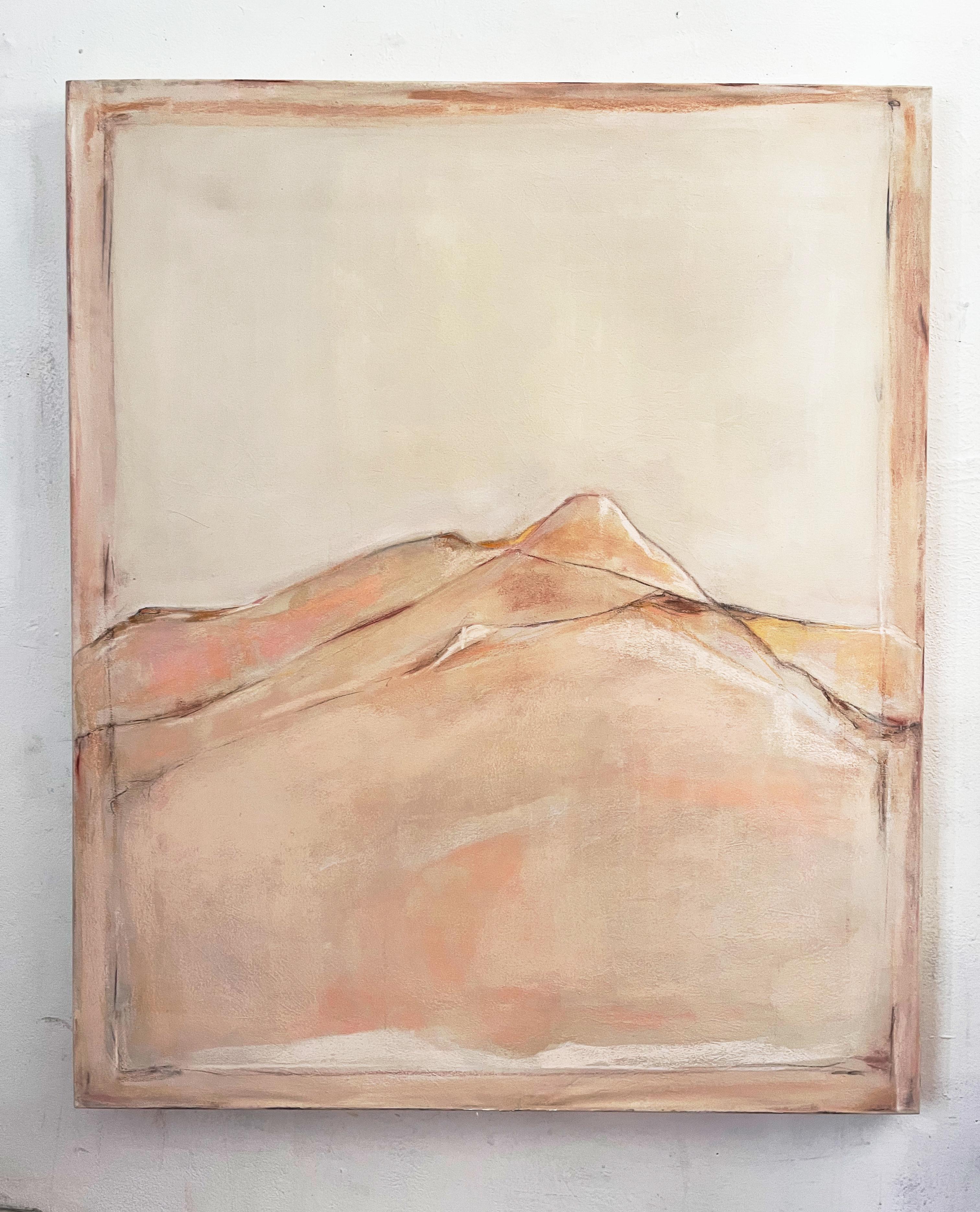 Peinture originale sur toile de coton « Abstract Landscape », Marilina Marchica 2023 en vente 1