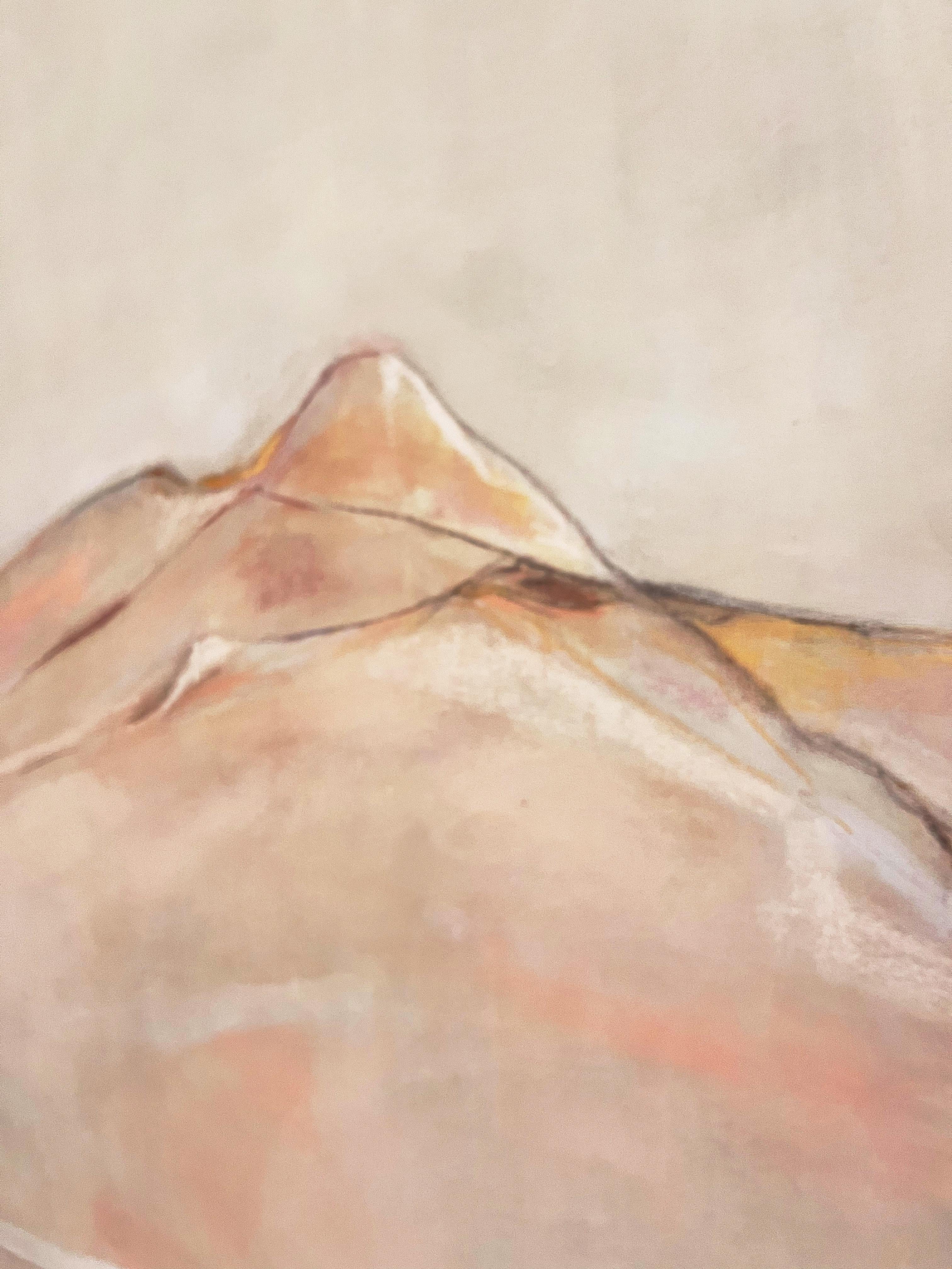 Peinture originale sur toile de coton « Abstract Landscape », Marilina Marchica 2023 en vente 5