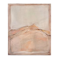 „Abstrakte Landschaft“ Originalfarbe auf Baumwoll-Leinwand, Marilina Marchica 2023