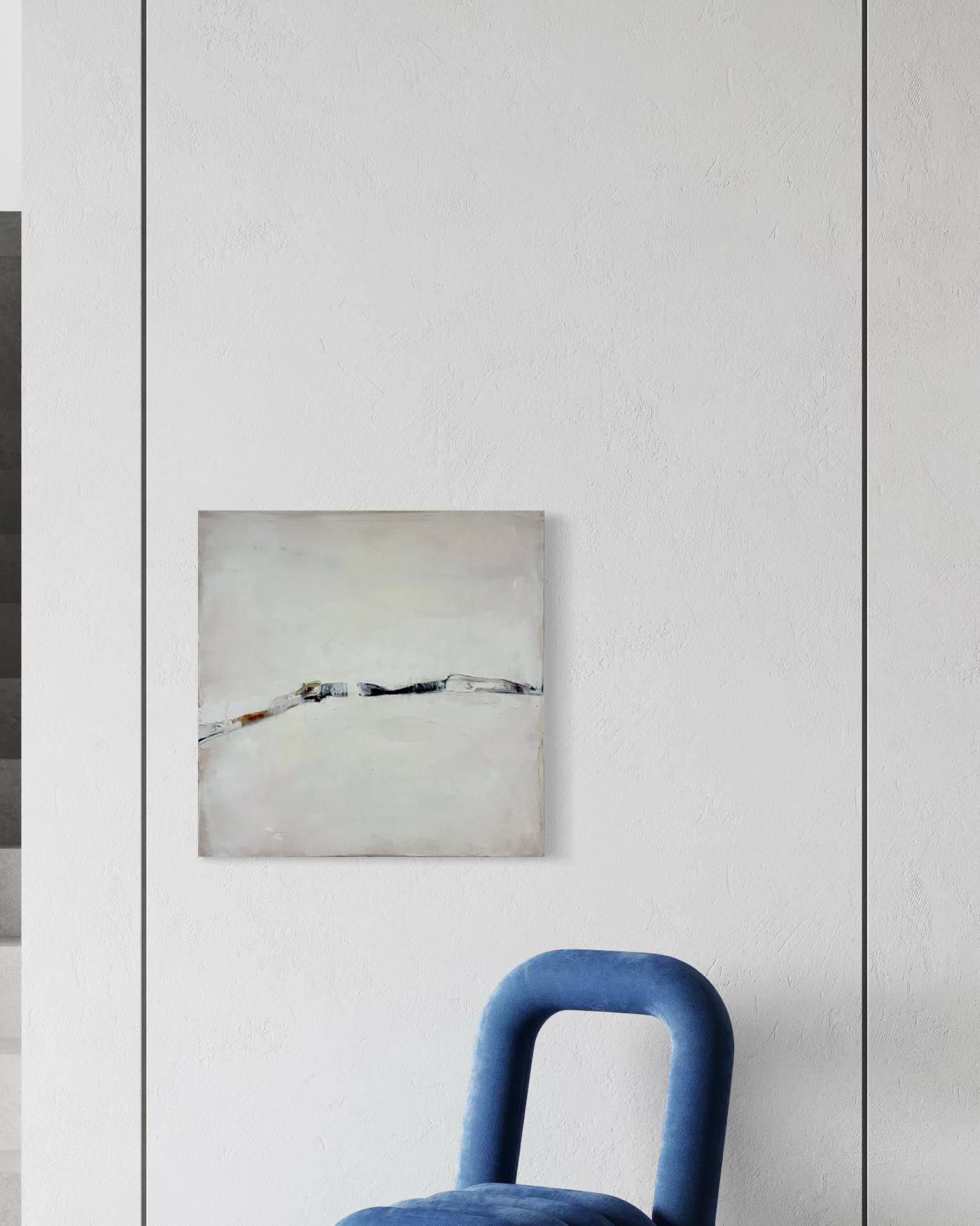 Peinture de paysage abstrait sur toile  Fabriquée en Italie par Marilina Marchica en vente 9