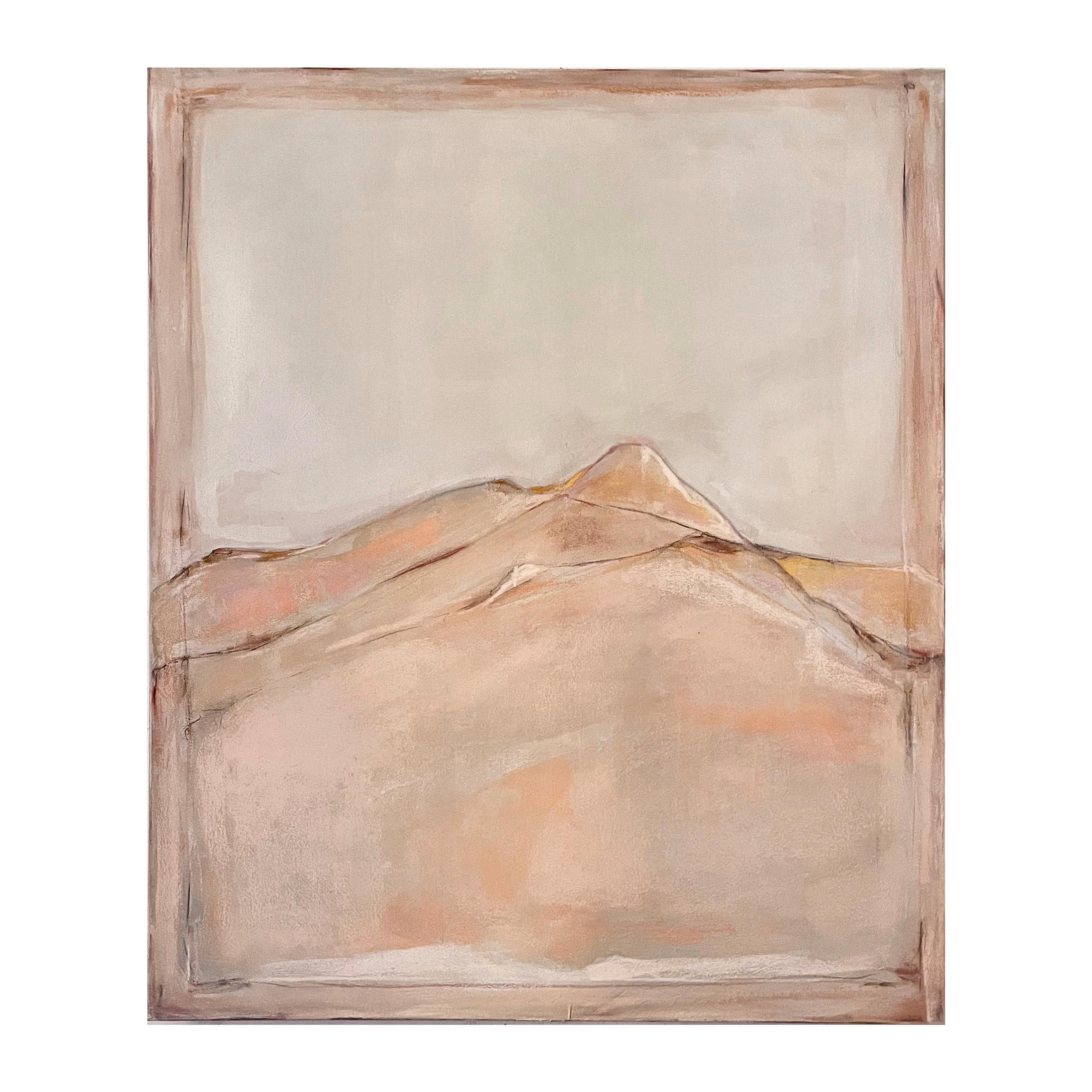 "Abstrakte Landschaft"  Gemälde auf Baumwoll-Leinwand, von Marilina Marchica