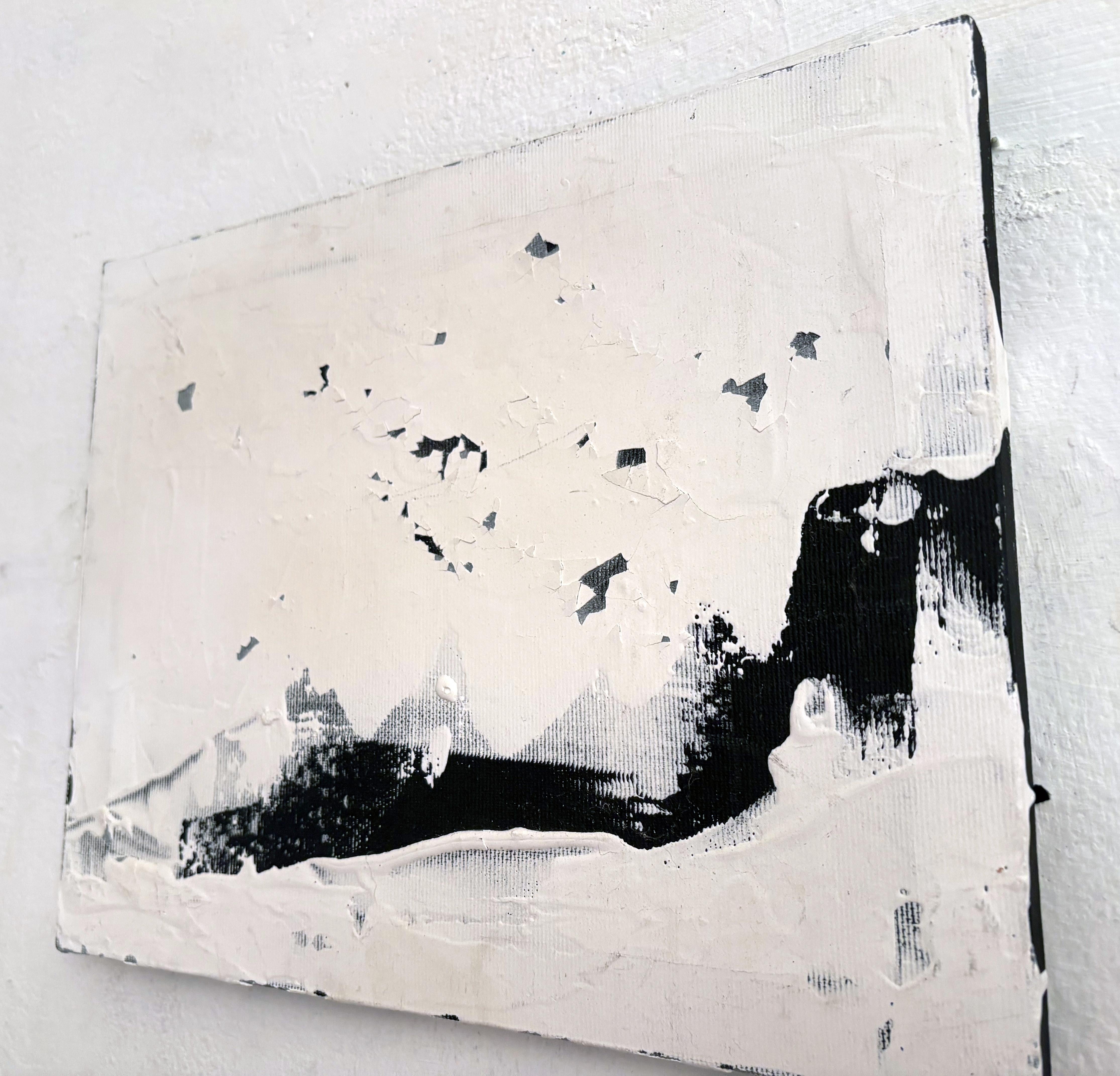 Abstract Landscape – Textured Painting Original Art Made in Italy For Sale 3