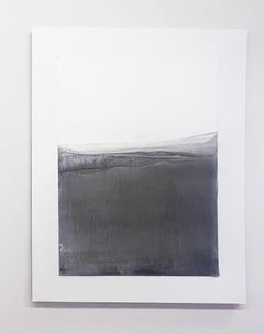 Black and White Landscape , Original Art Ready to Hang Made in Italy