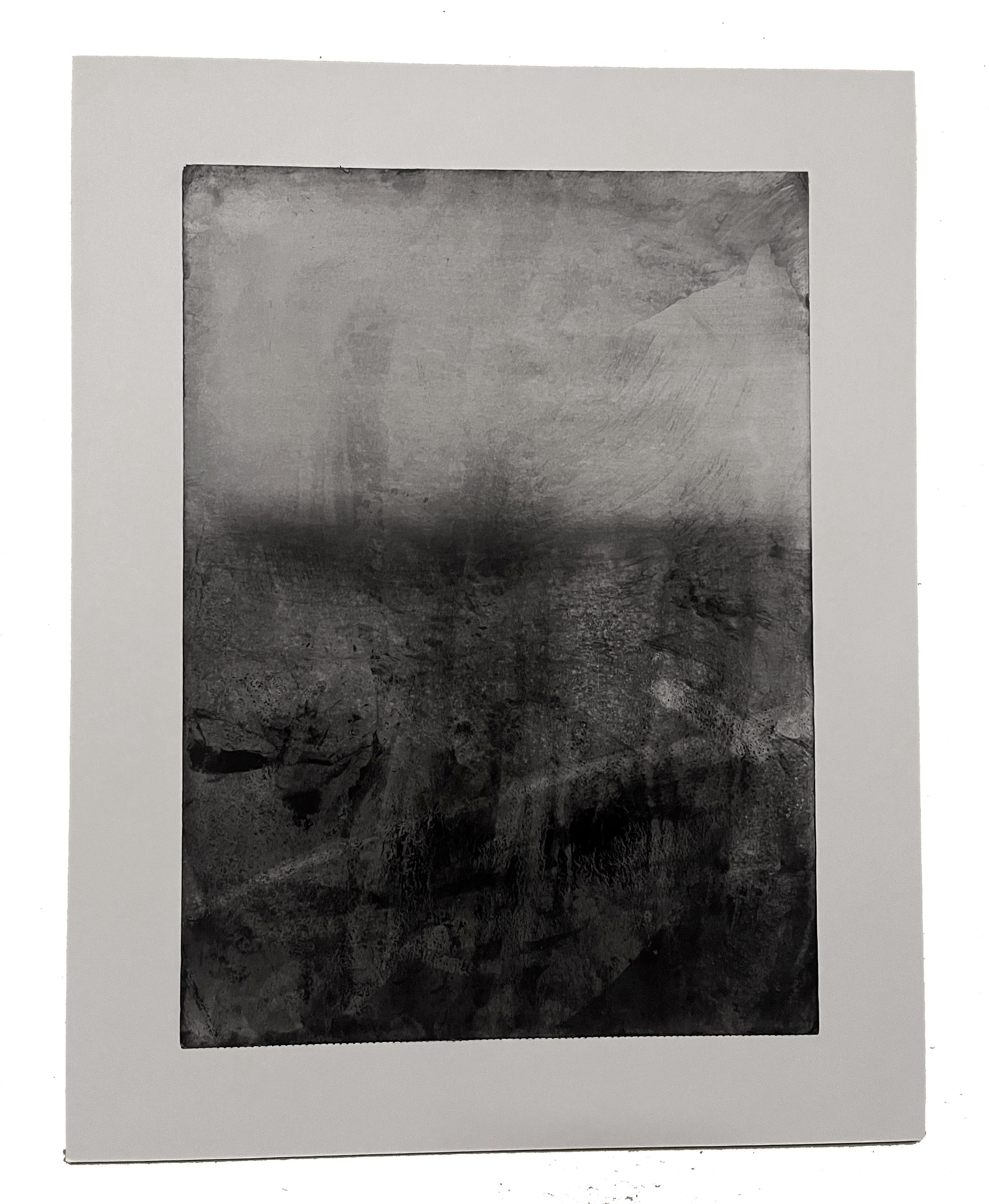 Schwarz-Weiß-Landschaft, Original-Kunst, hängefertig, hergestellt in Italien