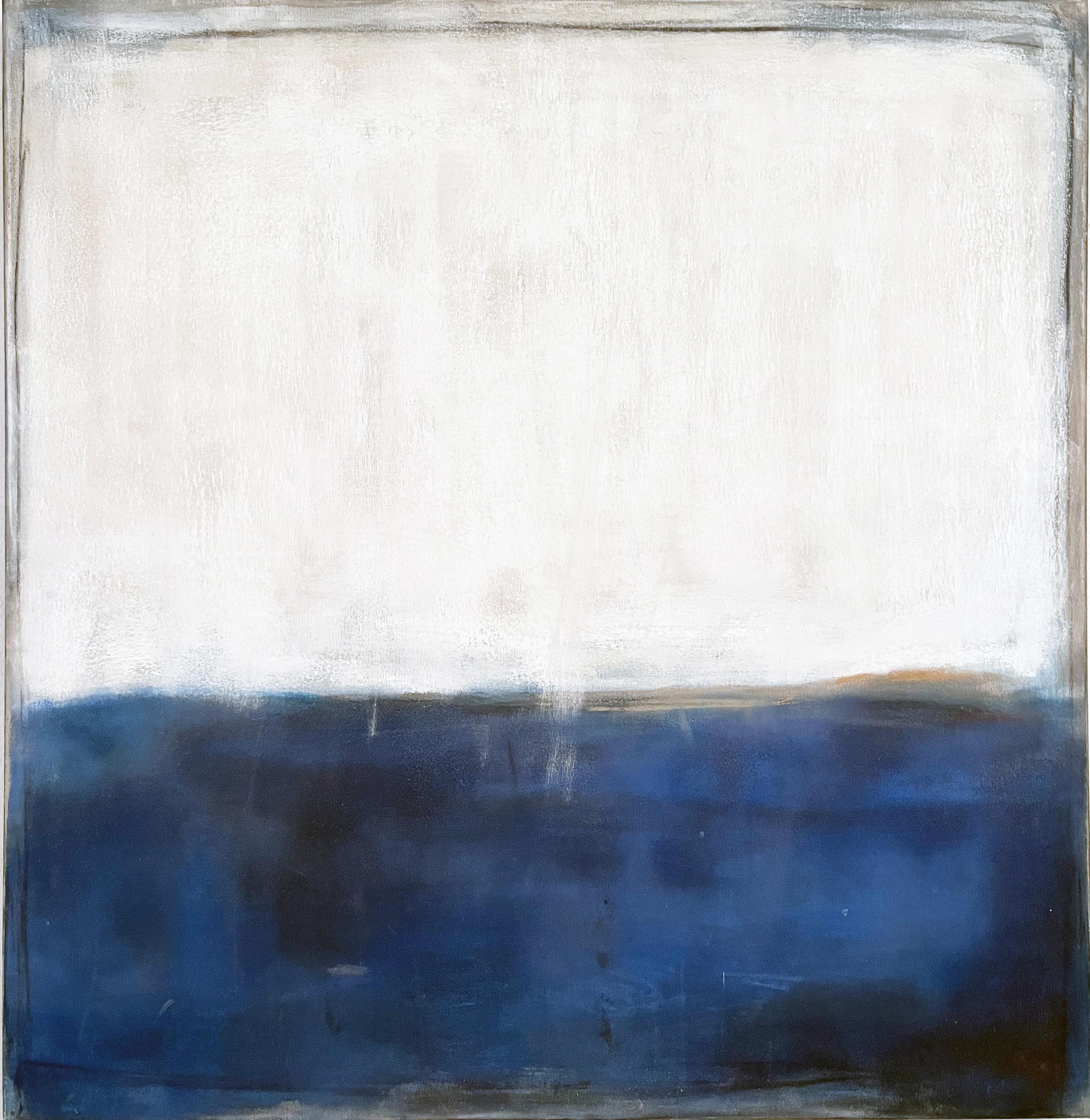 "Blue Landscape" Contemporary Landscape , Original Art by Marilina Marchica