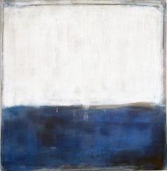 "Blue Landscape" Contemporary Landscape , Original Art by Marilina Marchica