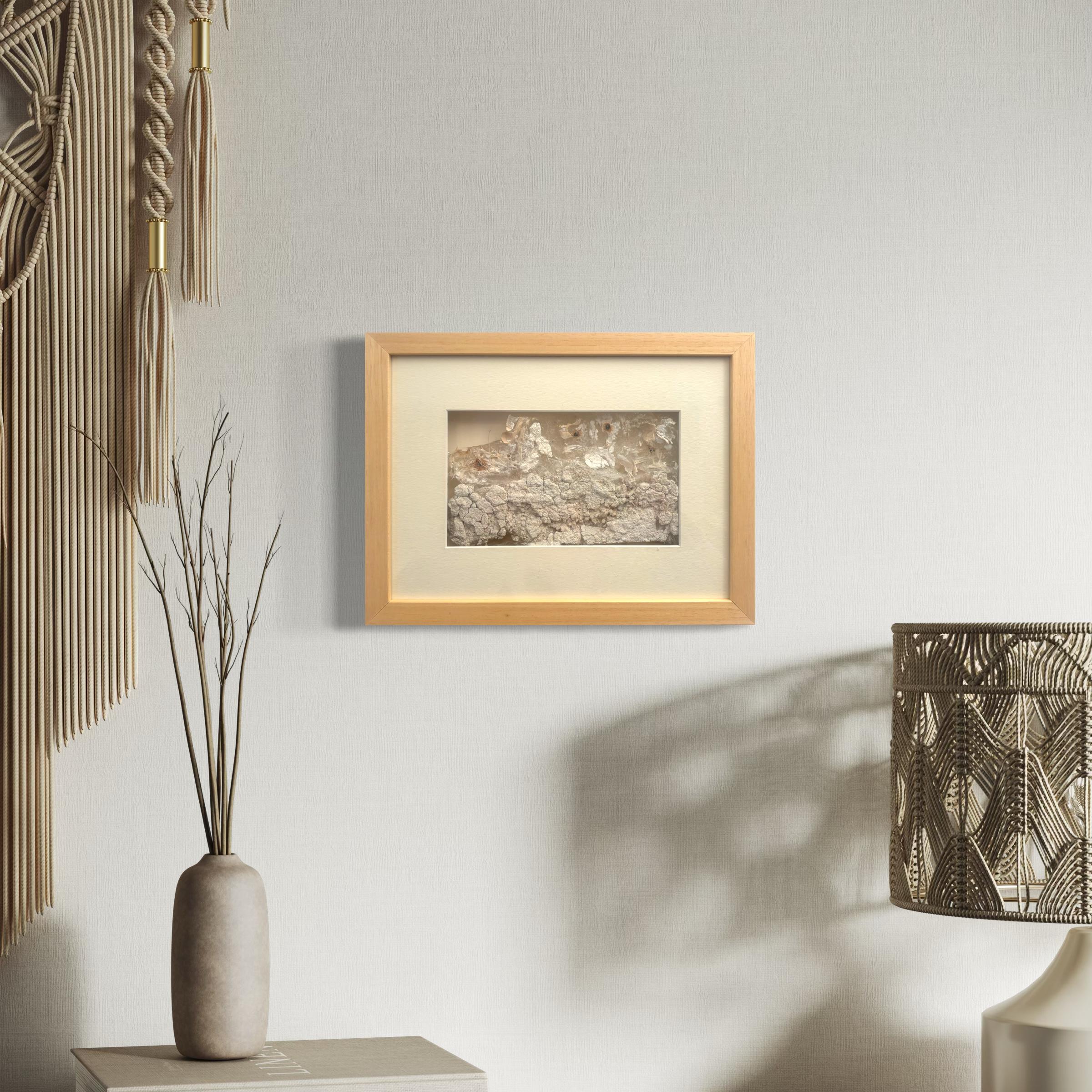 Fragment - Silikonguss Wandtextur Skulptur, Original Kunstwerk im Angebot 7