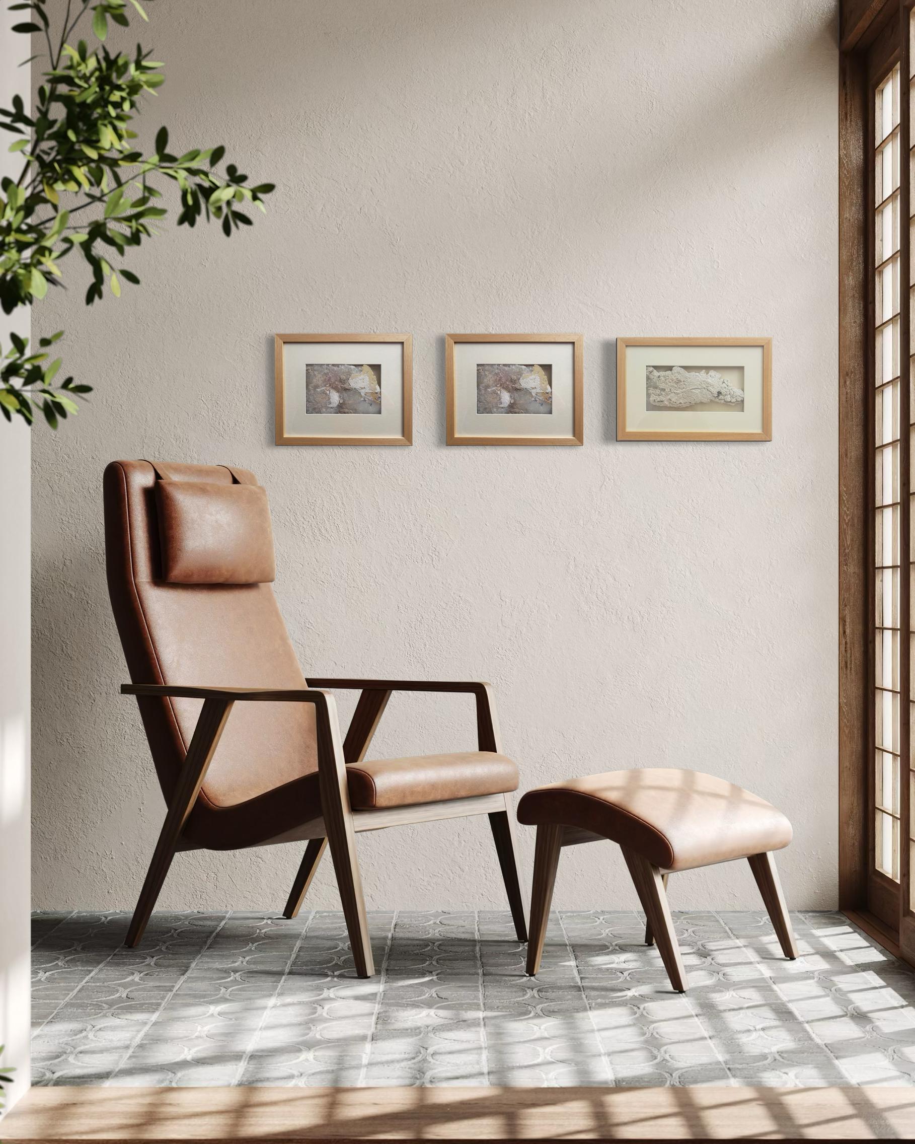 Fragment - Silikonguss Wandtextur Skulptur, Original Kunstwerk im Angebot 10