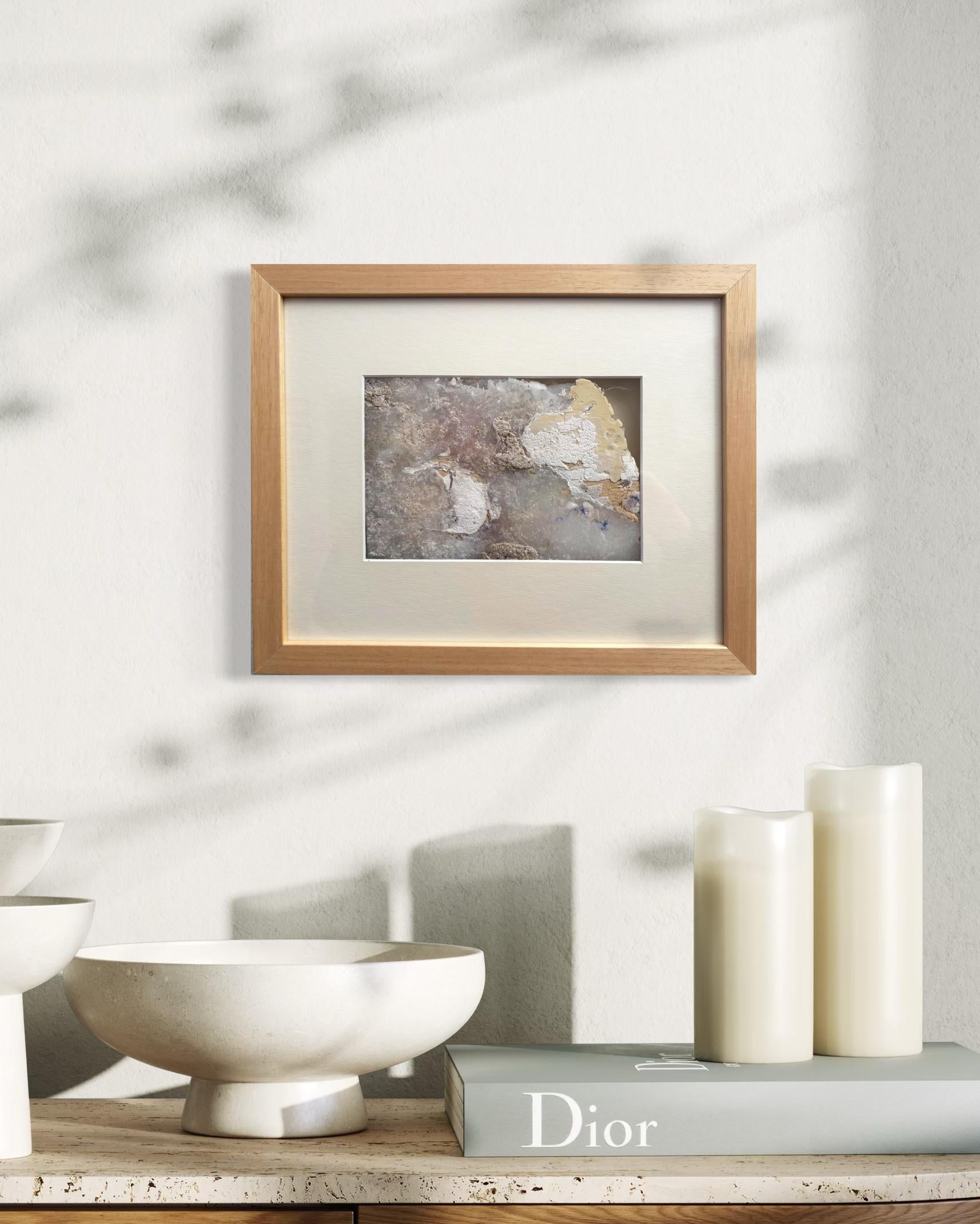 “Fragment – Silicone Cast Wall Texture Sculpture, Original Artwork For Sale 3