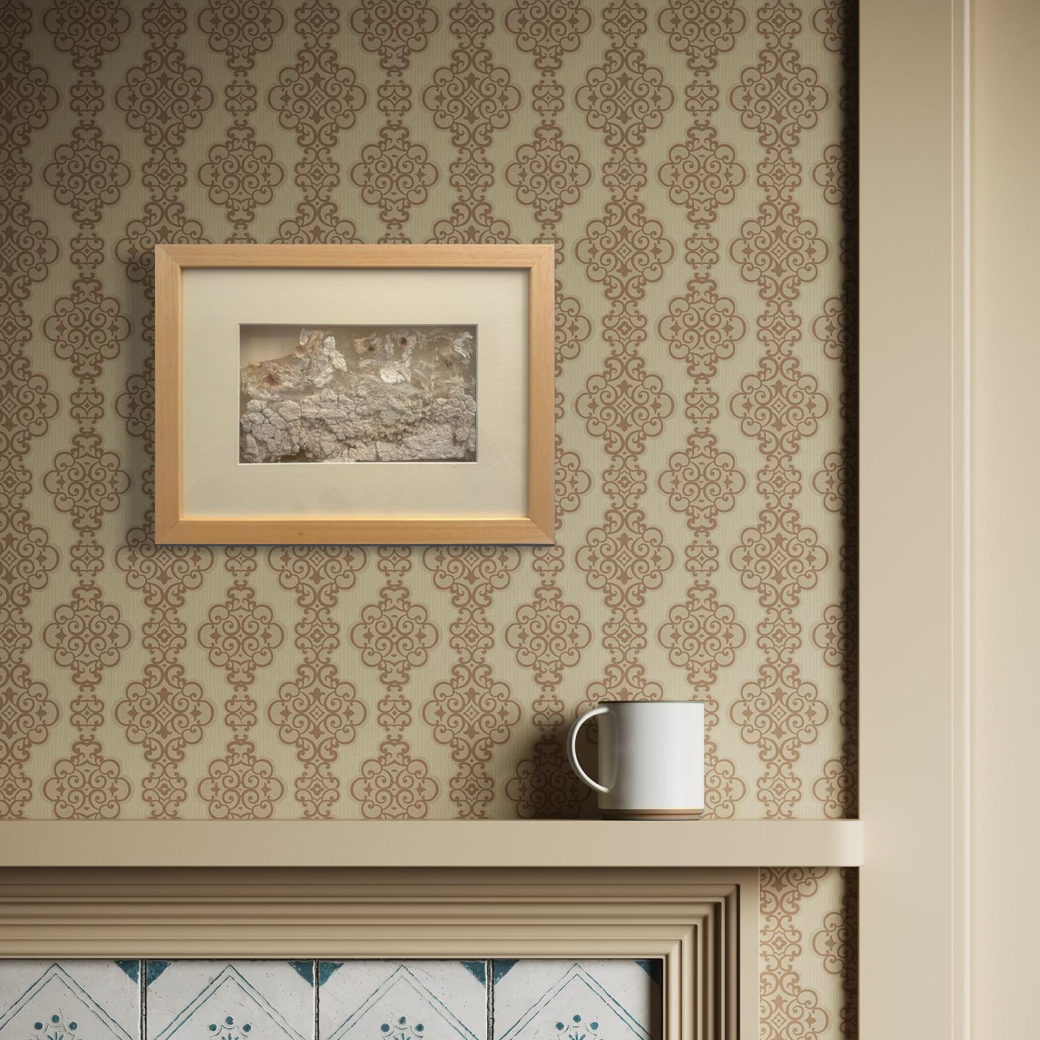 Fragment - Silikonguss Wandtextur Skulptur, Original Kunstwerk im Angebot 3