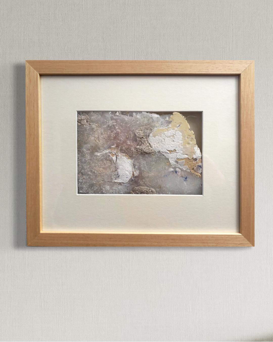 “Fragment – Silicone Cast Wall Texture Sculpture, Original Artwork For Sale 5