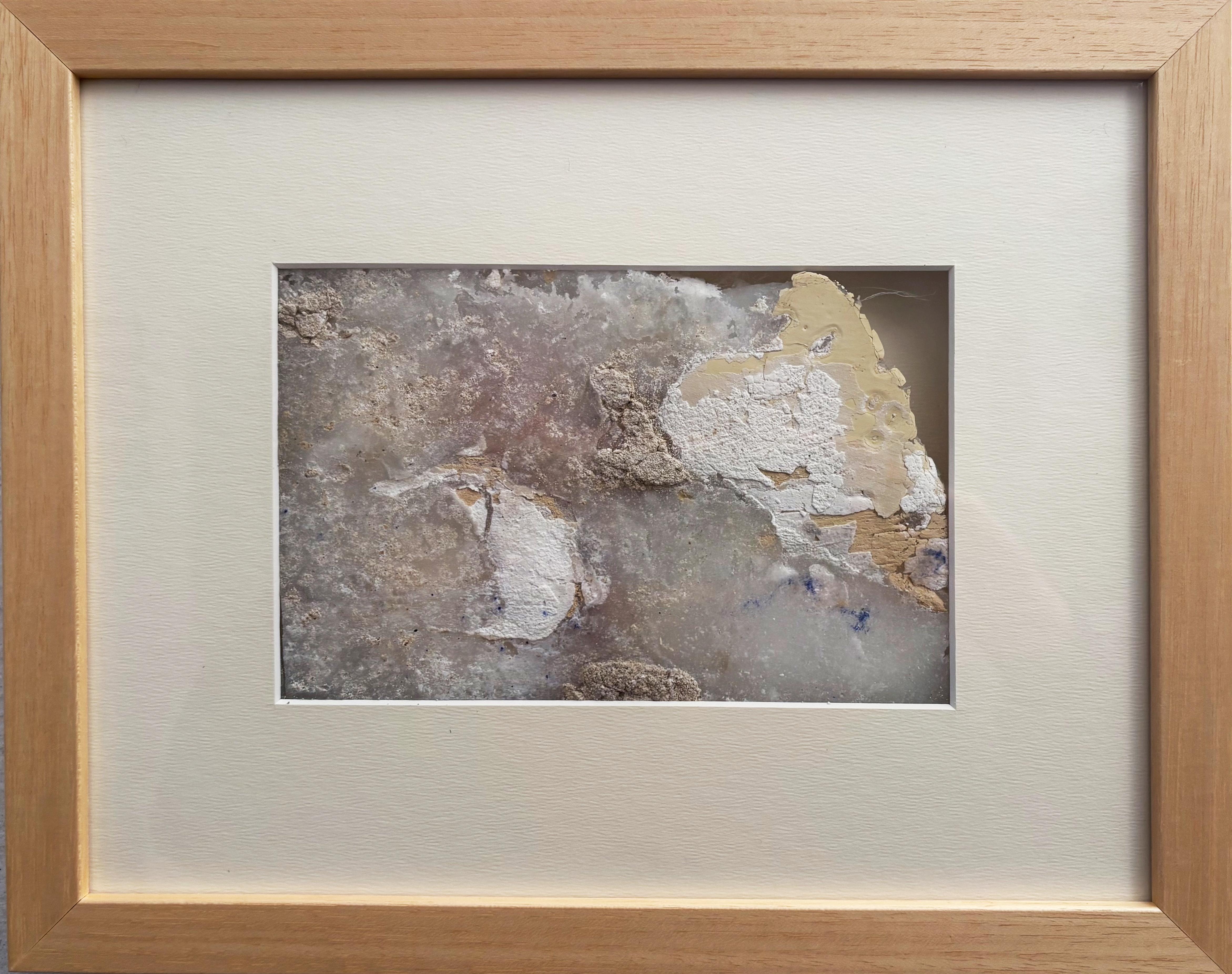 “Fragment – Silicone Cast Wall Texture Sculpture, Original Artwork - Mixed Media Art by Marilina Marchica