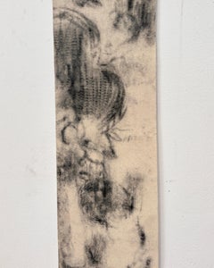 Frammento Vintage, Charcoal on Cotton Canvas by Marilina Marchica, 2025