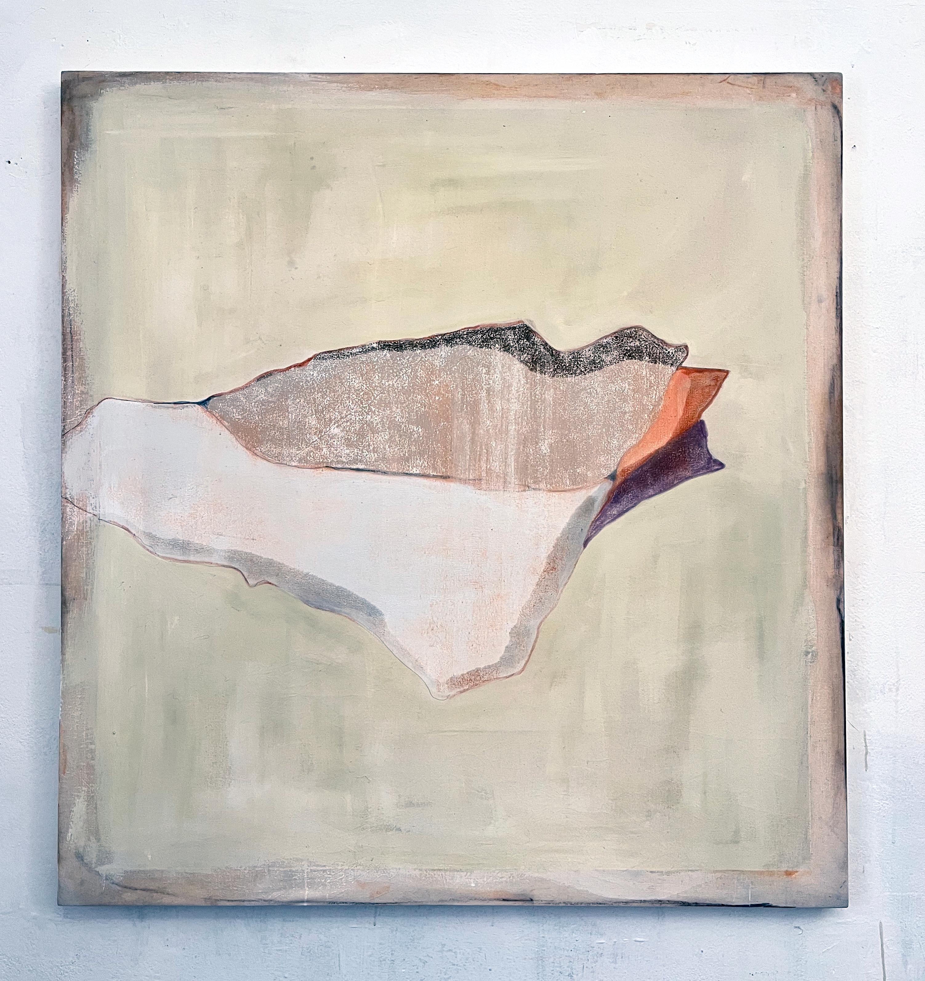 Peinture abstraite de grande taille « Paysage géométrique » fabriquée en Italie en vente 2