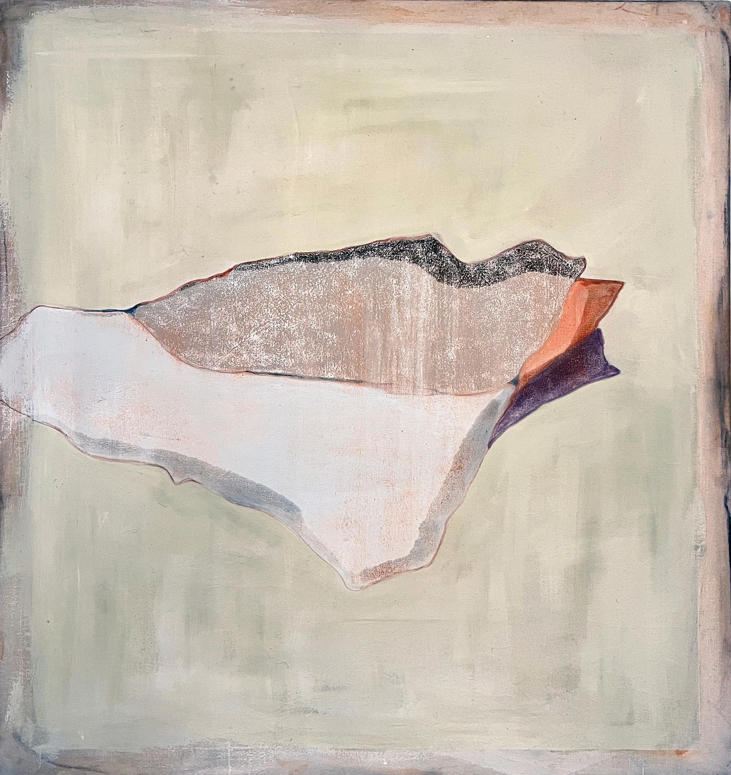 Peinture abstraite de grande taille « Paysage géométrique » fabriquée en Italie en vente 3