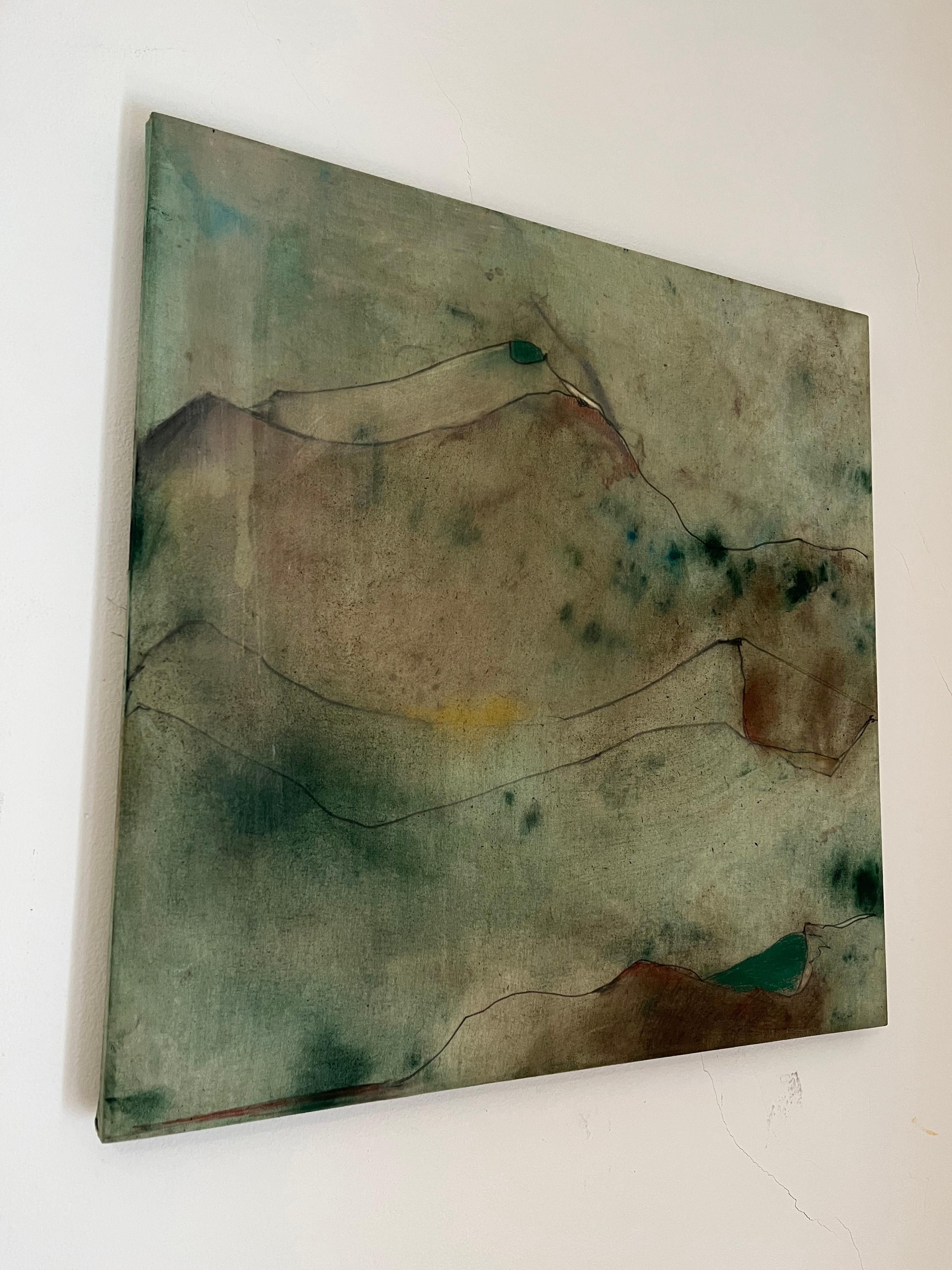 Ground
oil  on natural cotton canvas
70X70 cm

original artwork made in Italy
the painting is sold stretched out on a wooden frame ready to hang

My painting tells of the relationship between man, nature and time, the landscape, the sign and the