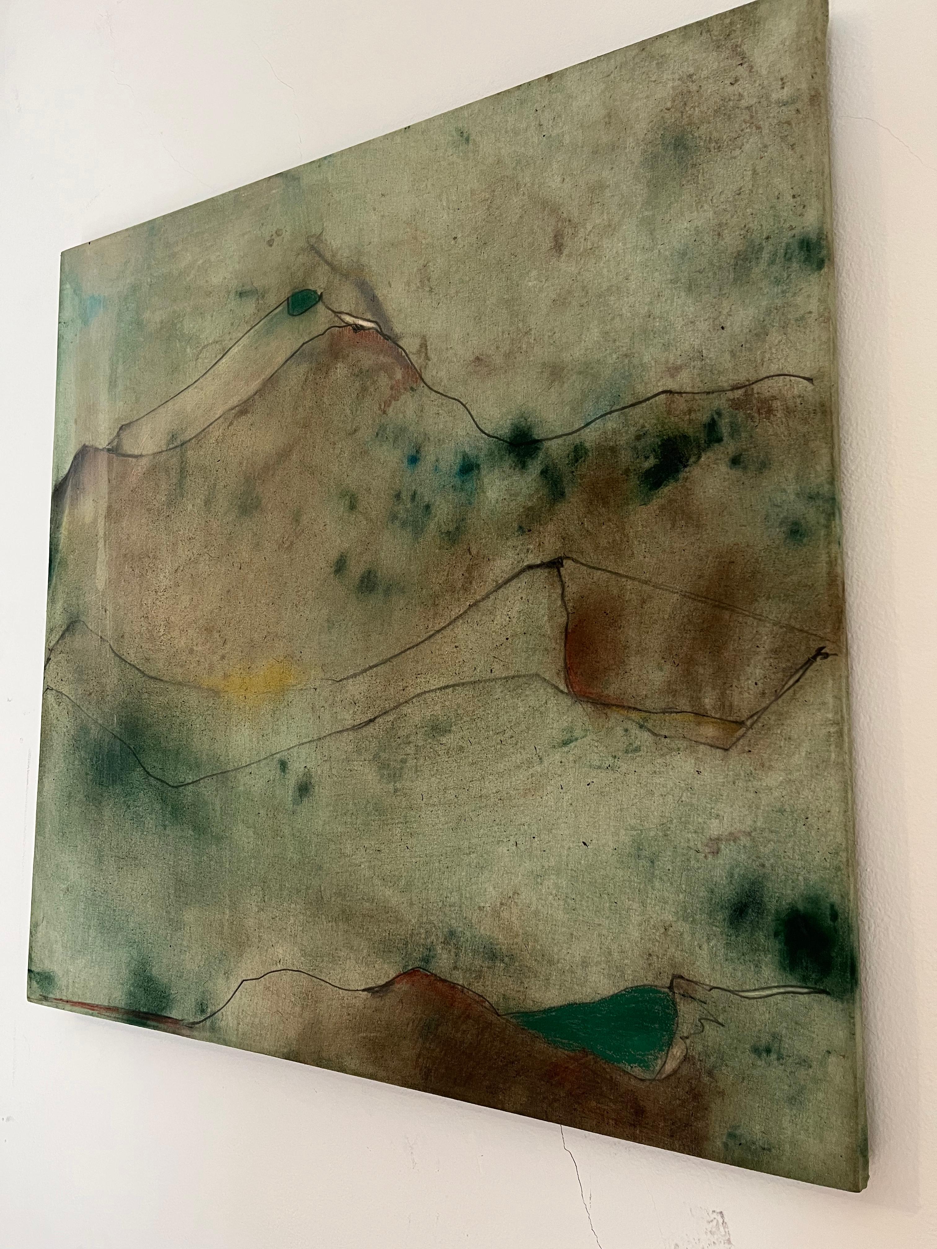 Ground
oil  on natural cotton canvas
70X70 cm

Original Artwork made in Italy by Marilina Marchica
the painting is sold stretched out on a wooden frame ready to hang

My painting tells of the relationship between man, nature and time, the landscape,