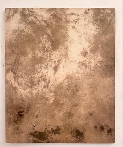 "Ground" Abstract OIl Paint on Cotton Canvas Made in Italy