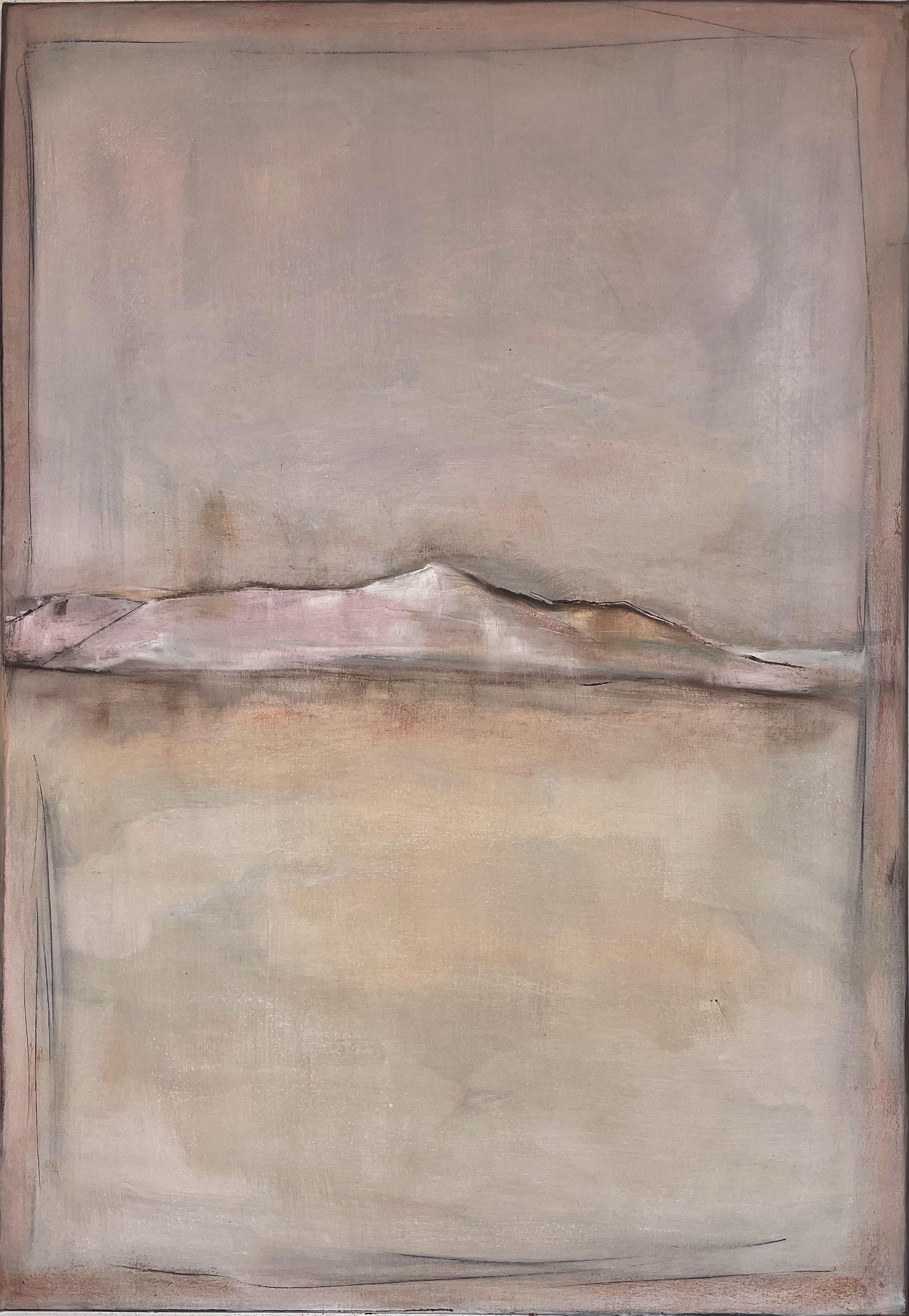Paesaggio 1, Pittura, Olio su tela - Painting di Marilina Marchica