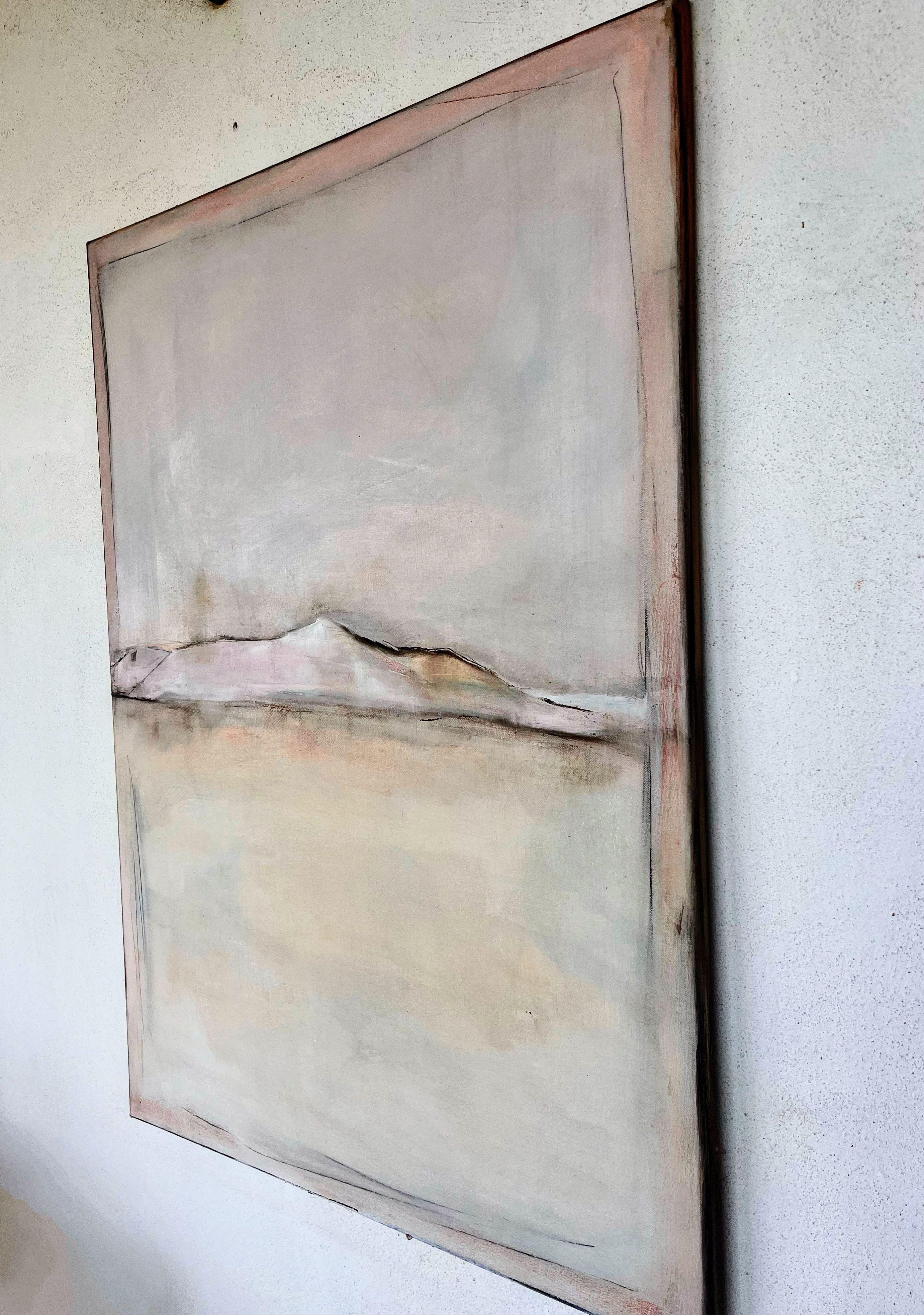 Paesaggio 1, Pittura, Olio su tela - Painting Astratto di Marilina Marchica