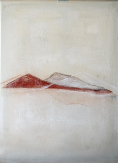 ""Landschaft""  Abstrakt  Malerei – Medium Größe – zeitgenössische Kunst, hergestellt in Italien