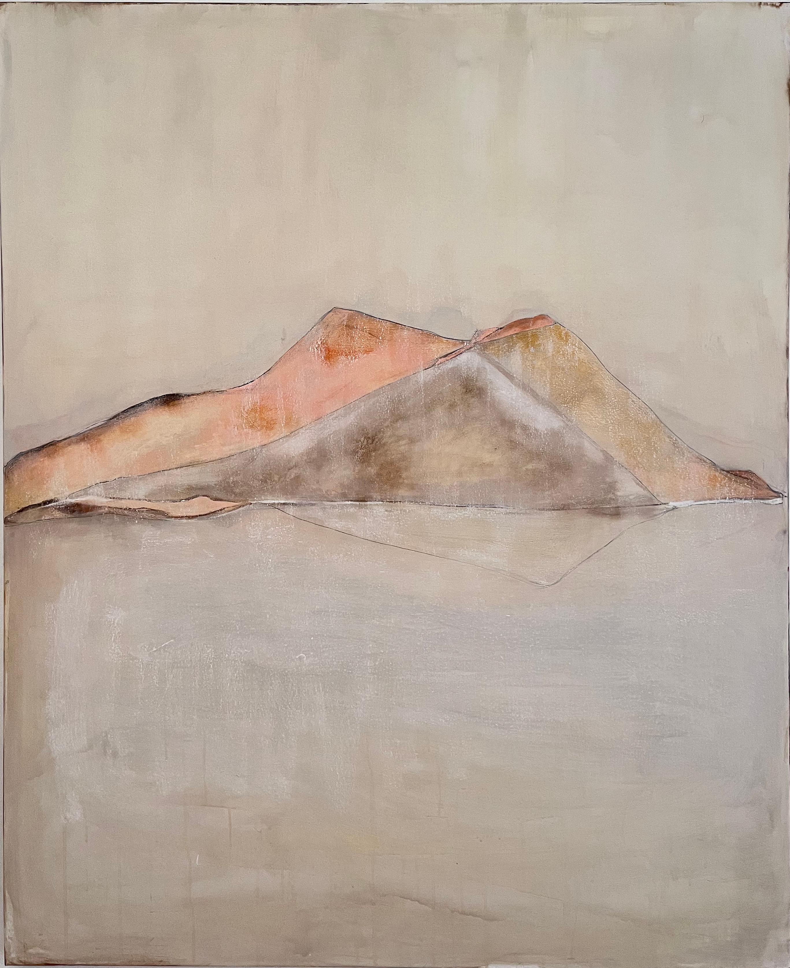 Marilina Marchica Abstract Painting – Abstraktes Gemälde „Landschaft“, großformatig,  Zeitgenössische Kunst, hergestellt in Italien