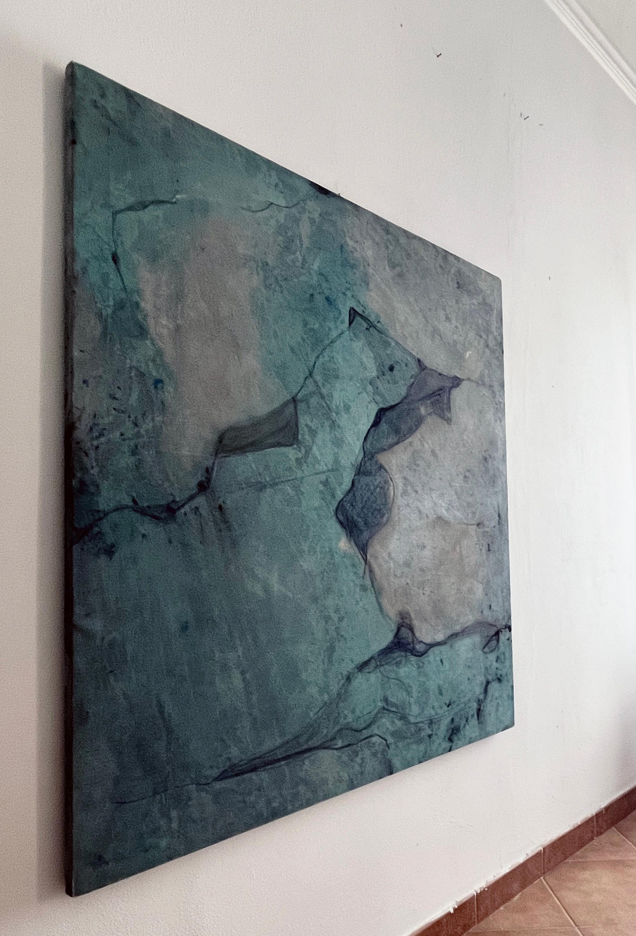 Paesaggio - Astratto  Pittura a olio - Grande dimensione - Arte originale Made in Italy 1
