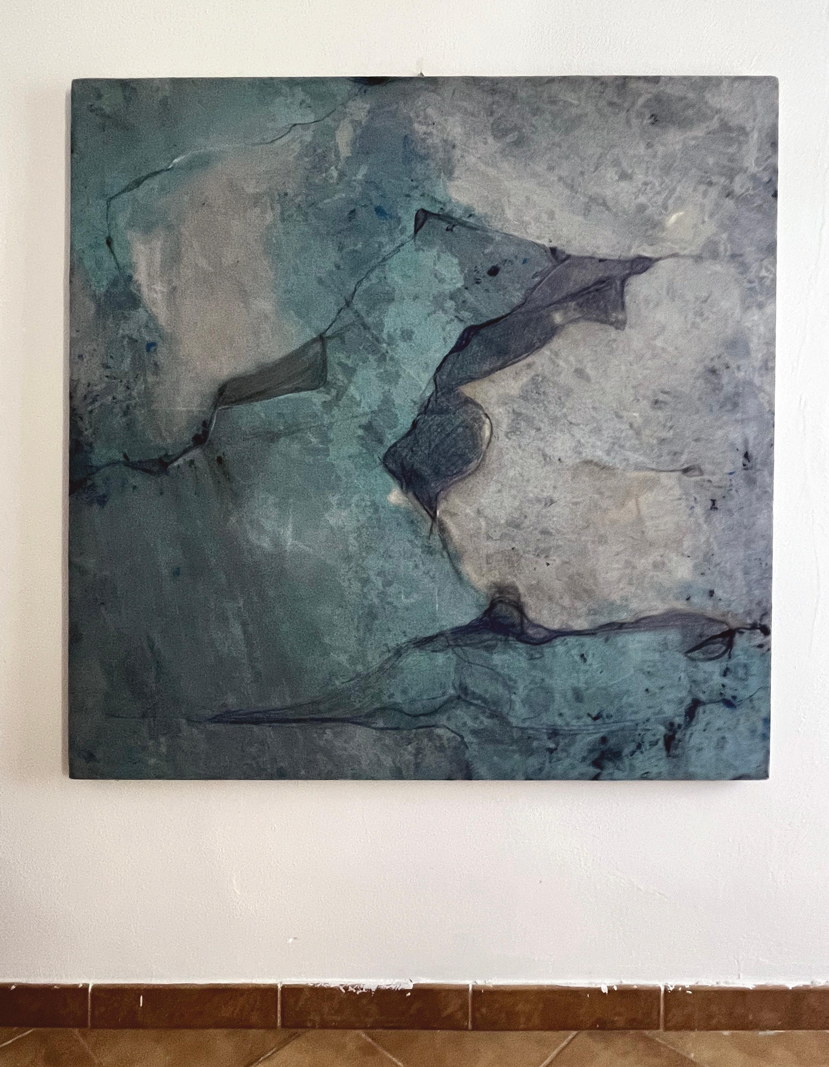Paesaggio - Astratto  Pittura a olio - Grande dimensione - Arte originale Made in Italy 2