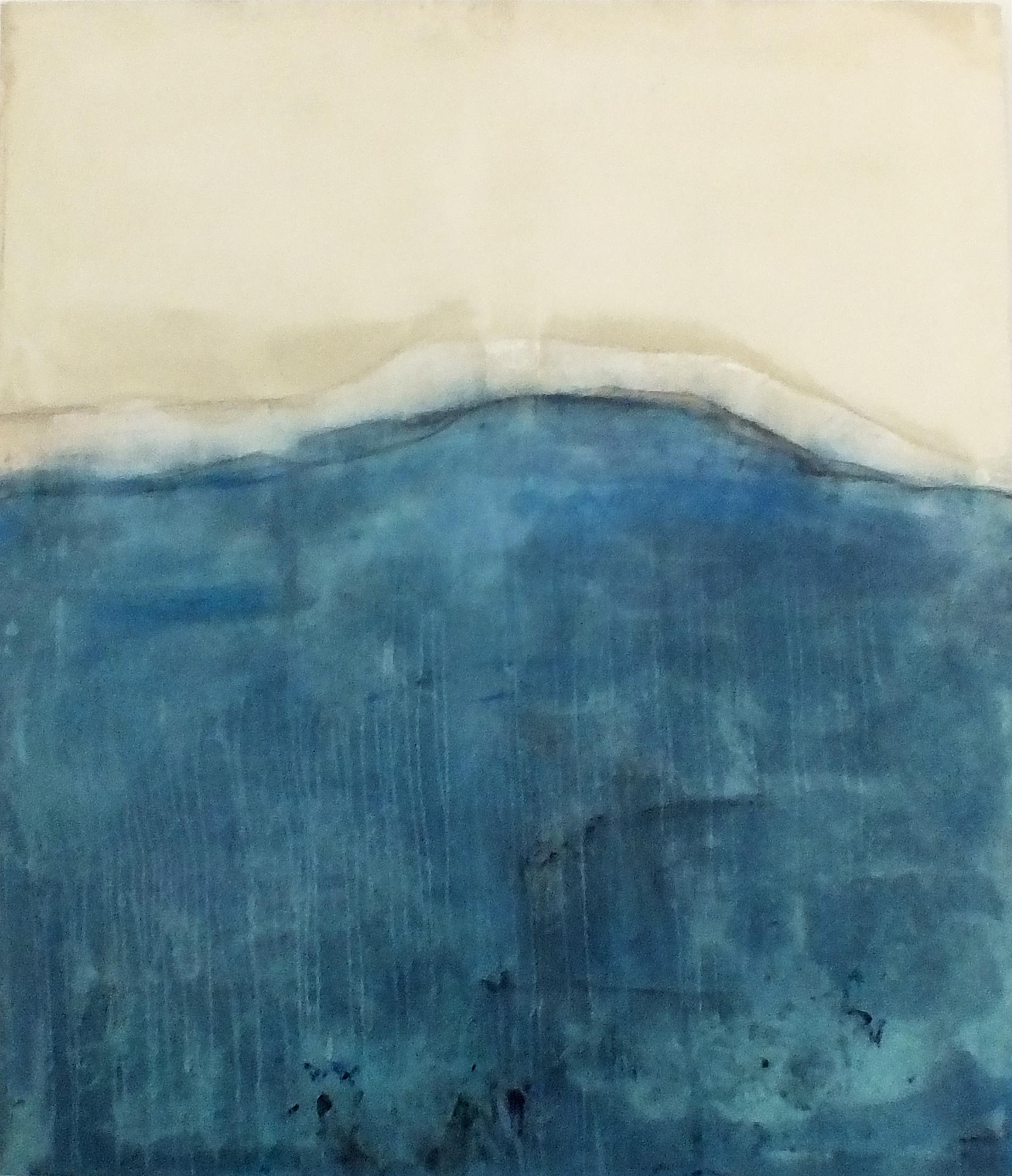 Peinture à l'huile abstraite Paysage, grande taille, de Marilina Marchica 