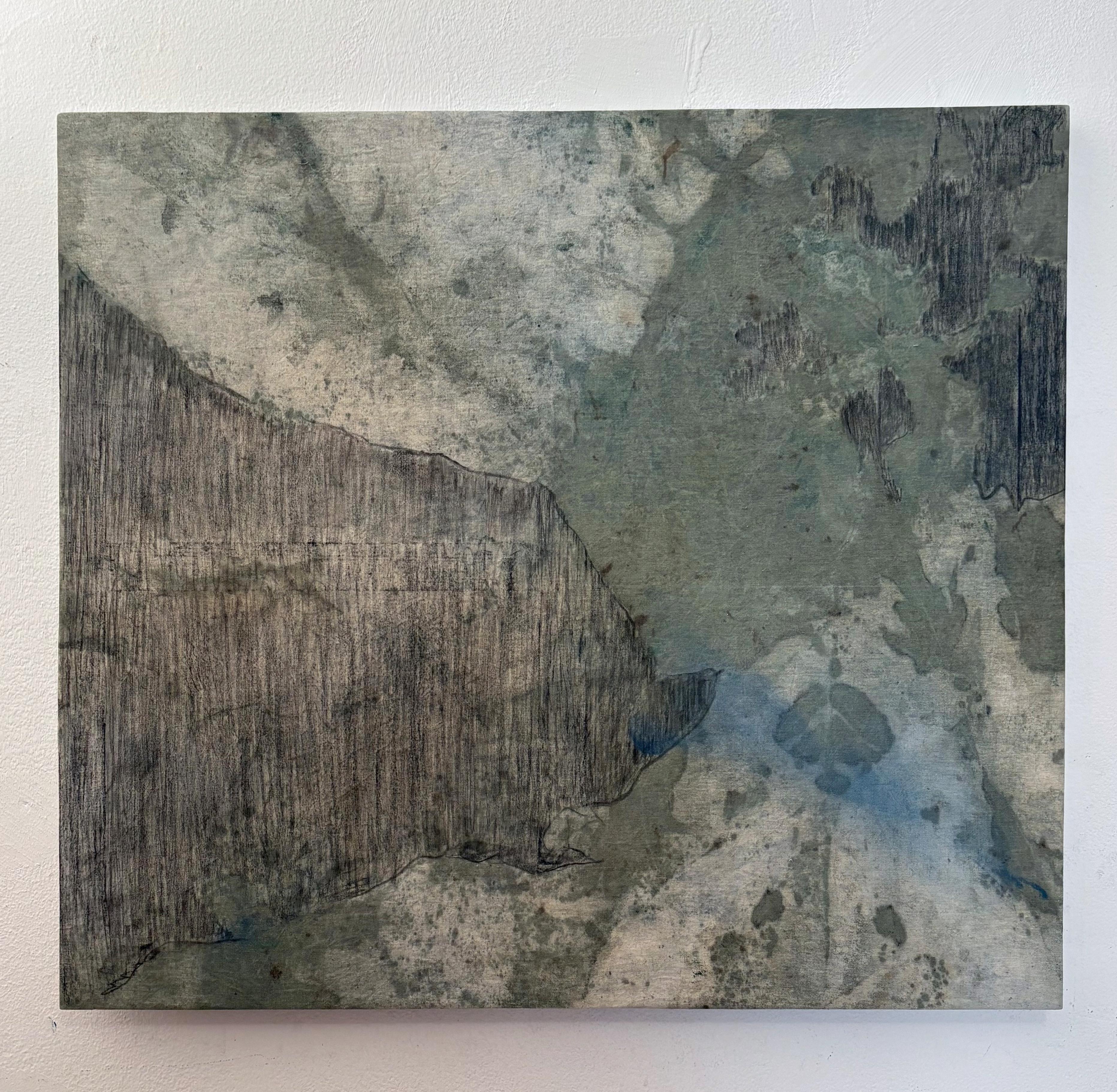 Paisaje abstracto  paisaje marino realizado en Italia por Marilina Marchica en venta 1