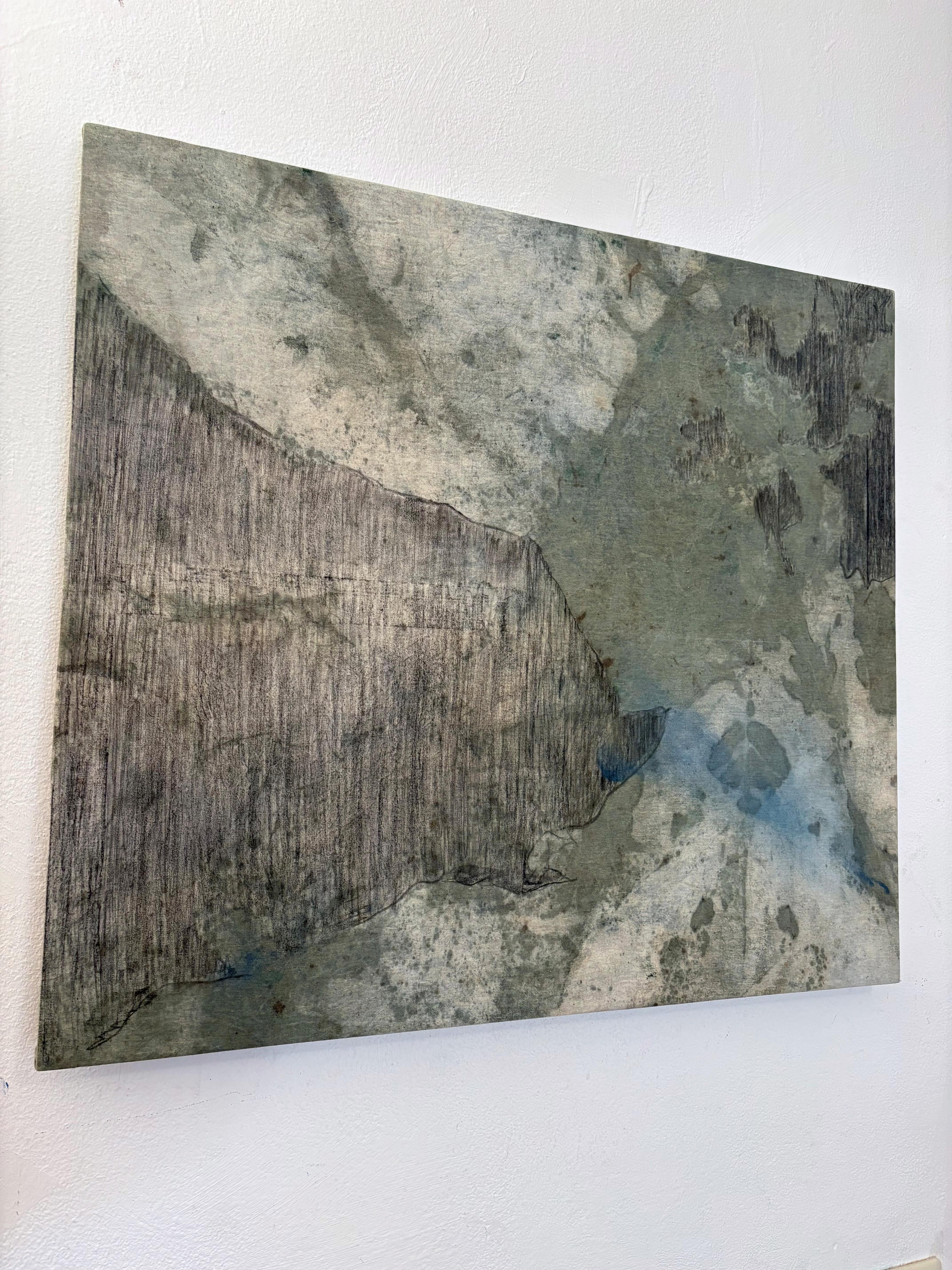 Paisaje abstracto  paisaje marino realizado en Italia por Marilina Marchica en venta 2