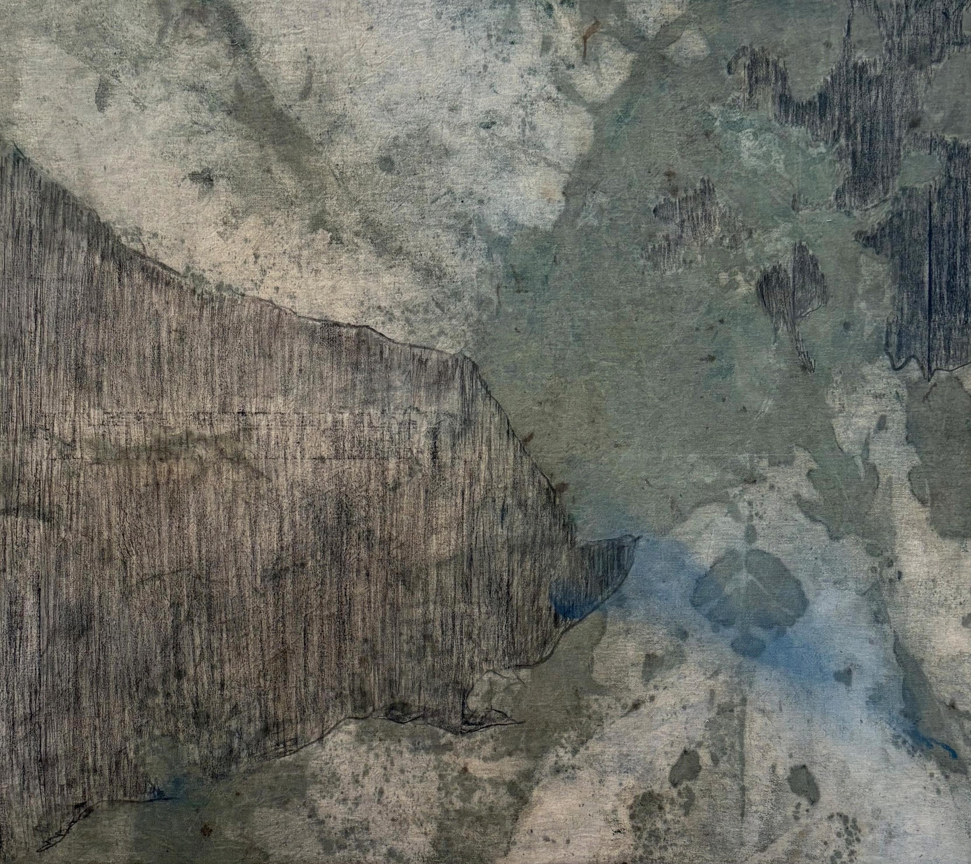 Paisaje abstracto  paisaje marino realizado en Italia por Marilina Marchica en venta 8