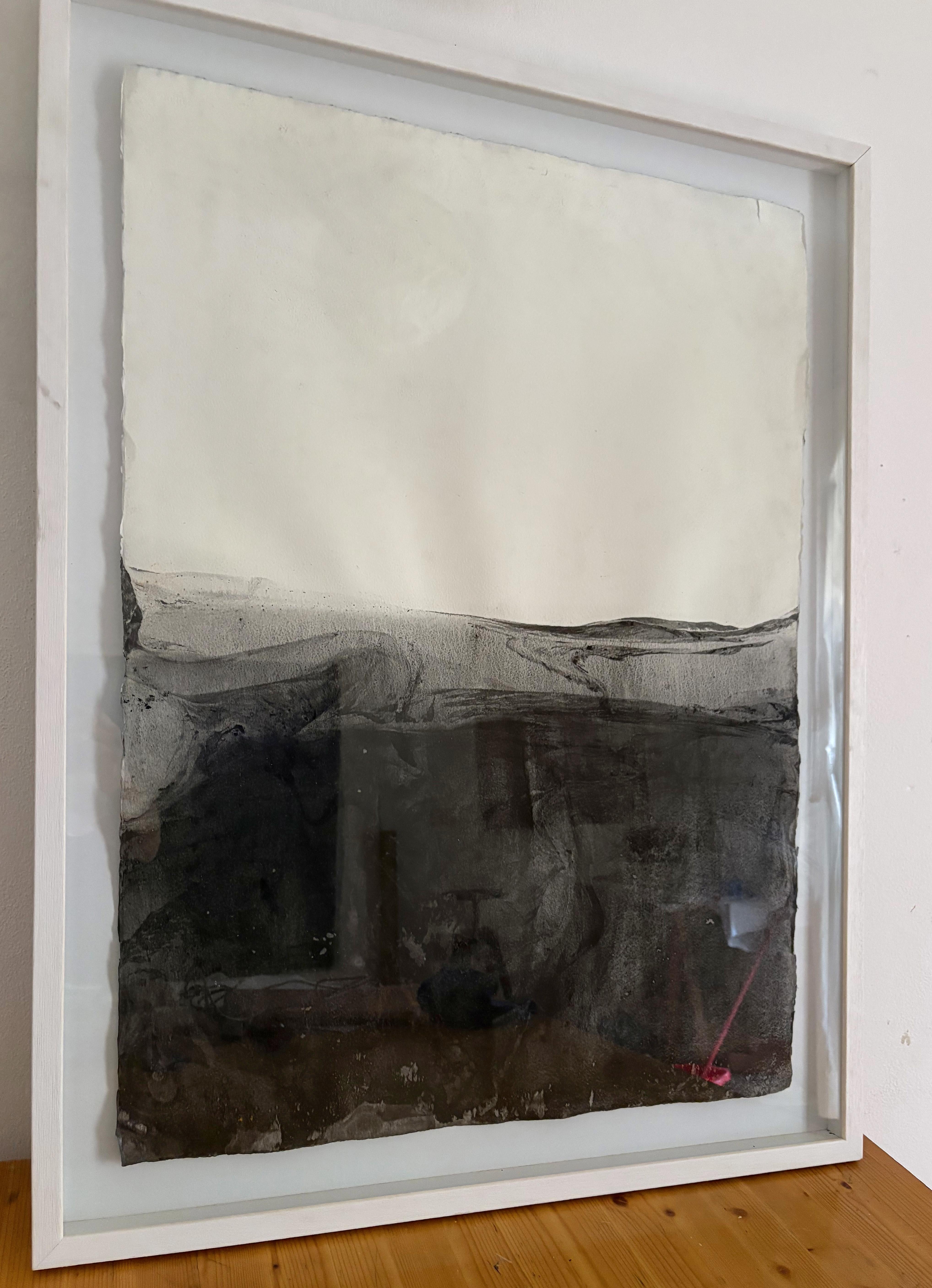 Artist: Marilina Marchica (b. 1984, Italy)
Title: Landscape BW
Year: 2023
Medium: Pure pigment powder on Fabriano Rosaspina paper
Image size: 55 × 75 cm
Framed size: 88 × 66 × 4 cm
Framing: Custom handmade wooden frame, ready to hang
Signature: