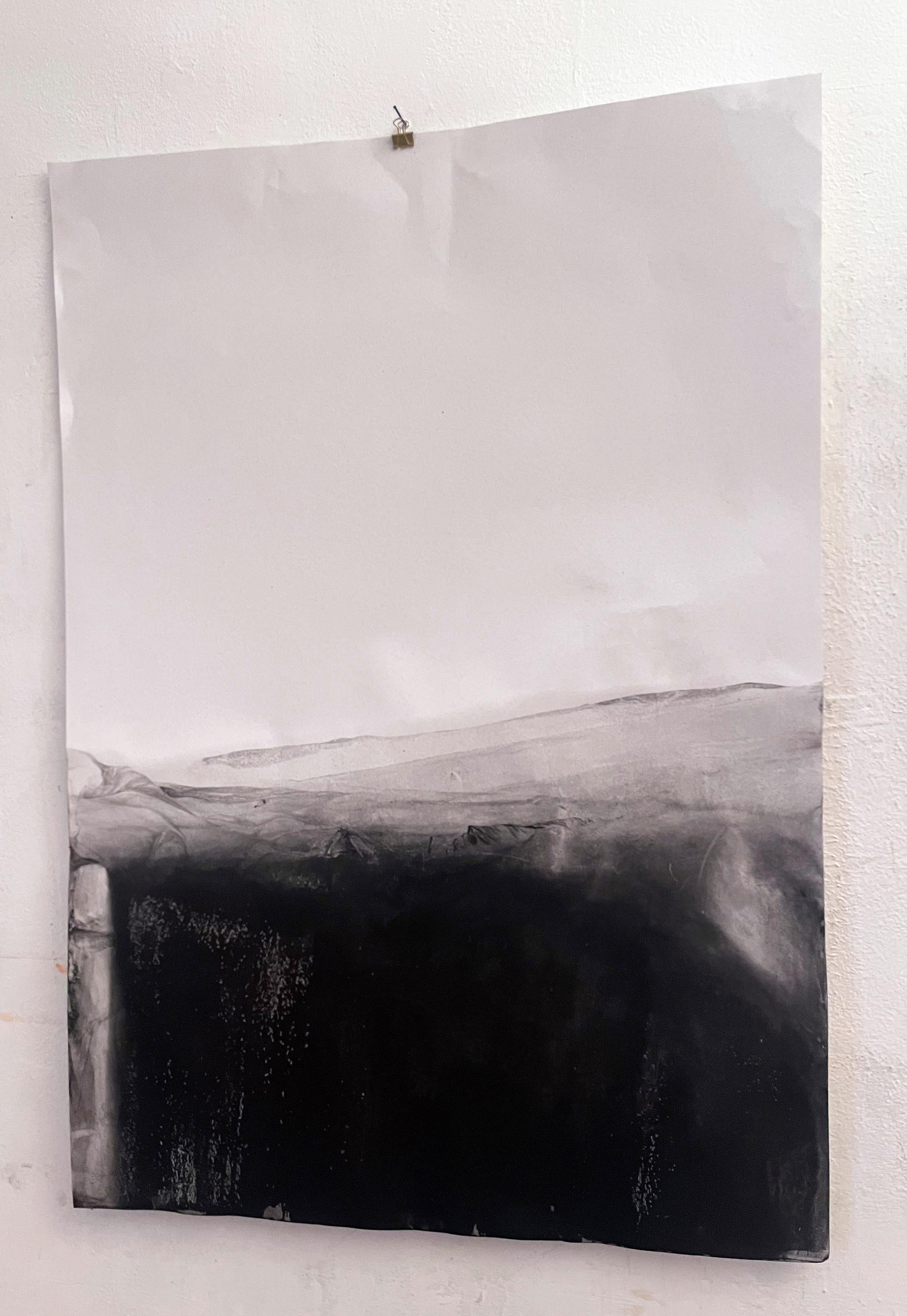 Landscape B/W
Mineral Oxide on Paper ( Fabriano Elle Paper's 220 gr)
100x70 cm
2023
original art
one-of-a-kind

you get the framed drawing ready to hang
frame as in the photo

Marilina Marchica, born in Agrigento, where she works and lives,
she