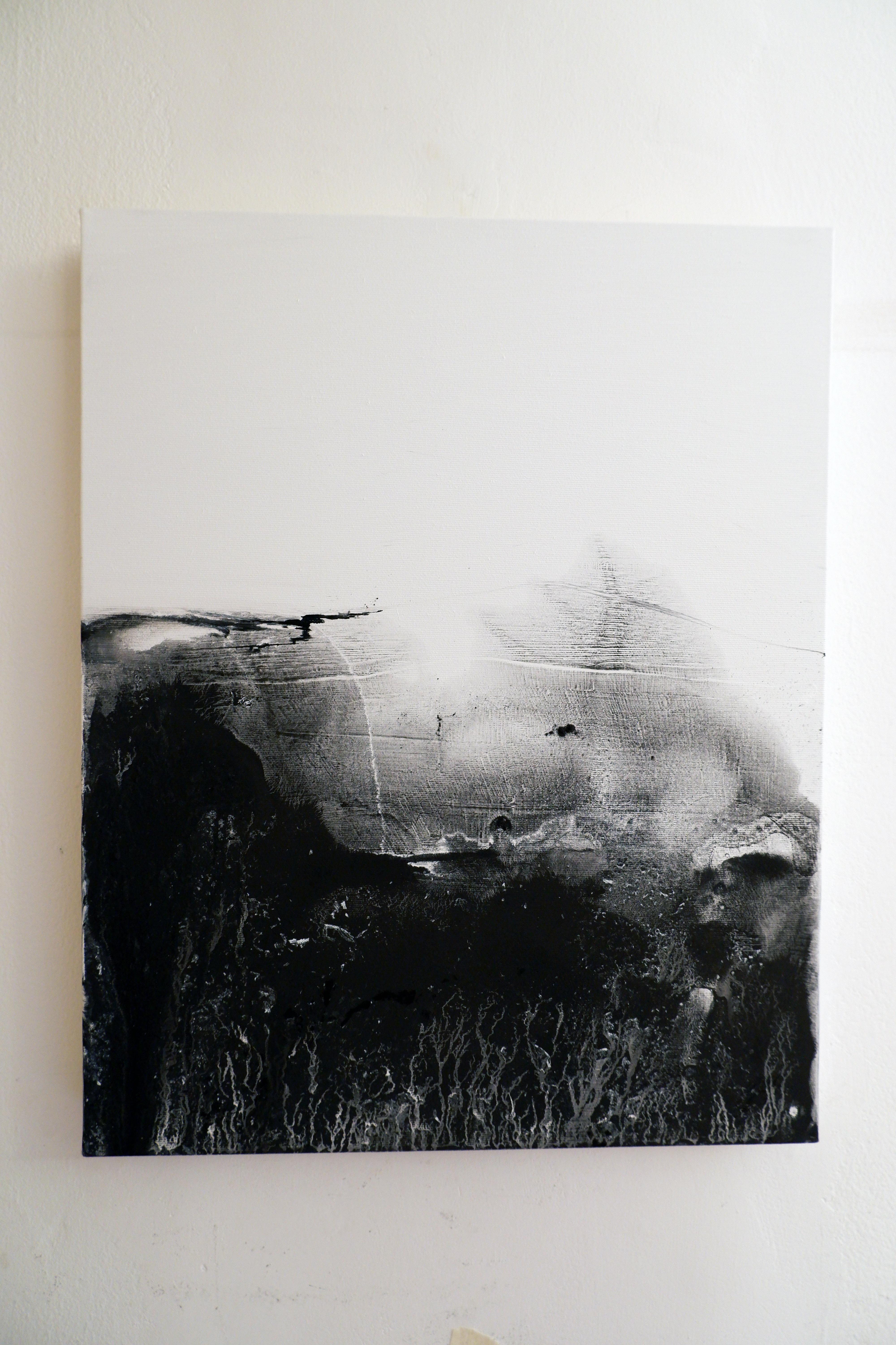 Landscape BW, Original Art  on Canvas , by Marilina Marchica in vendita 4