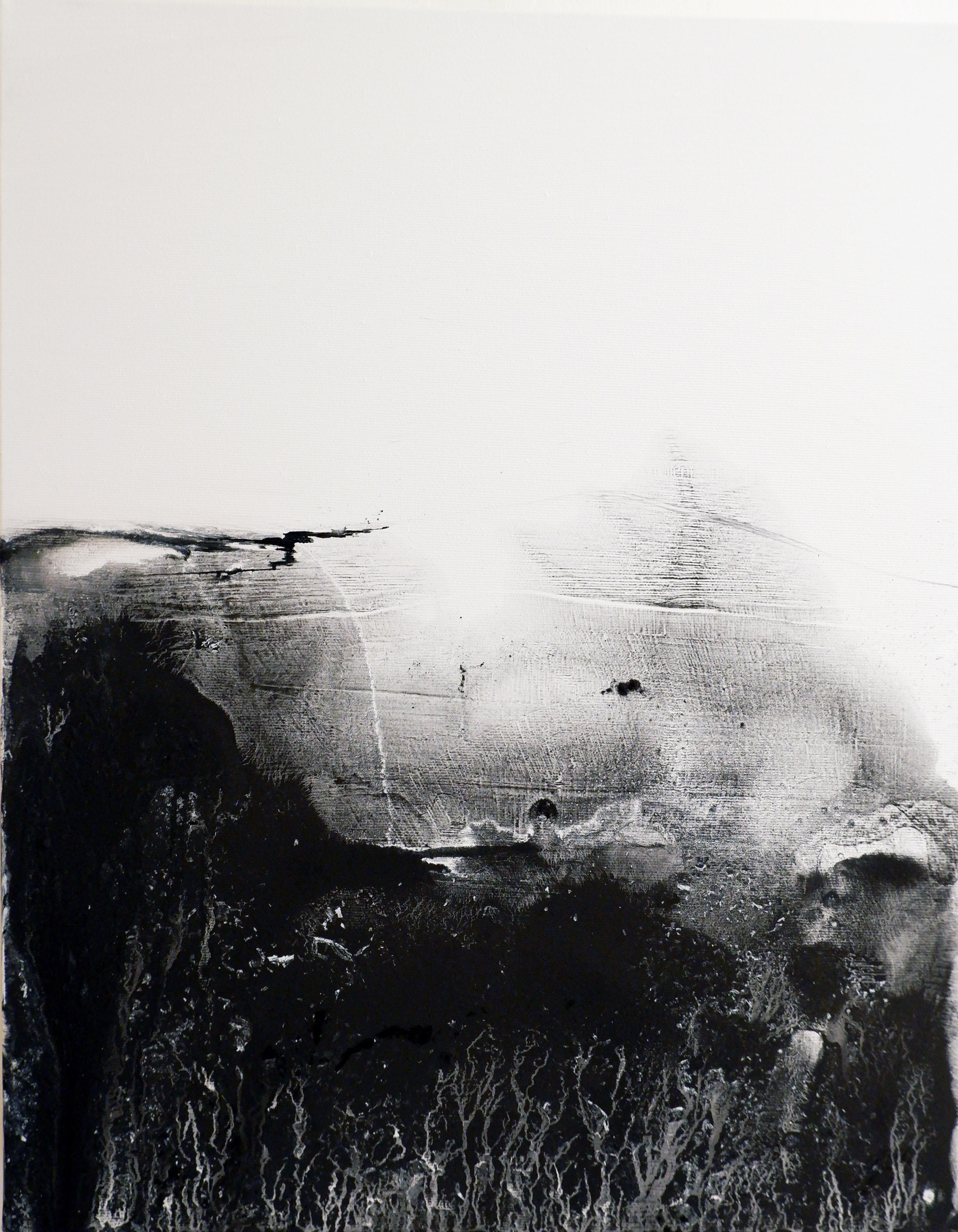 Landscape BW, Original Art  on Canvas , by Marilina Marchica in vendita 5
