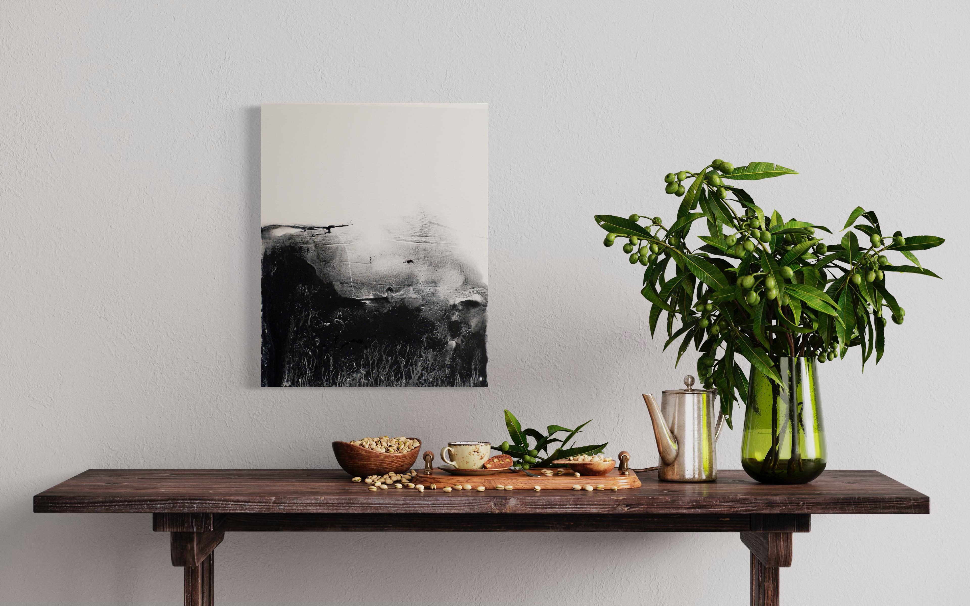 Landscape BW, Original Art  on Canvas , by Marilina Marchica in vendita 6