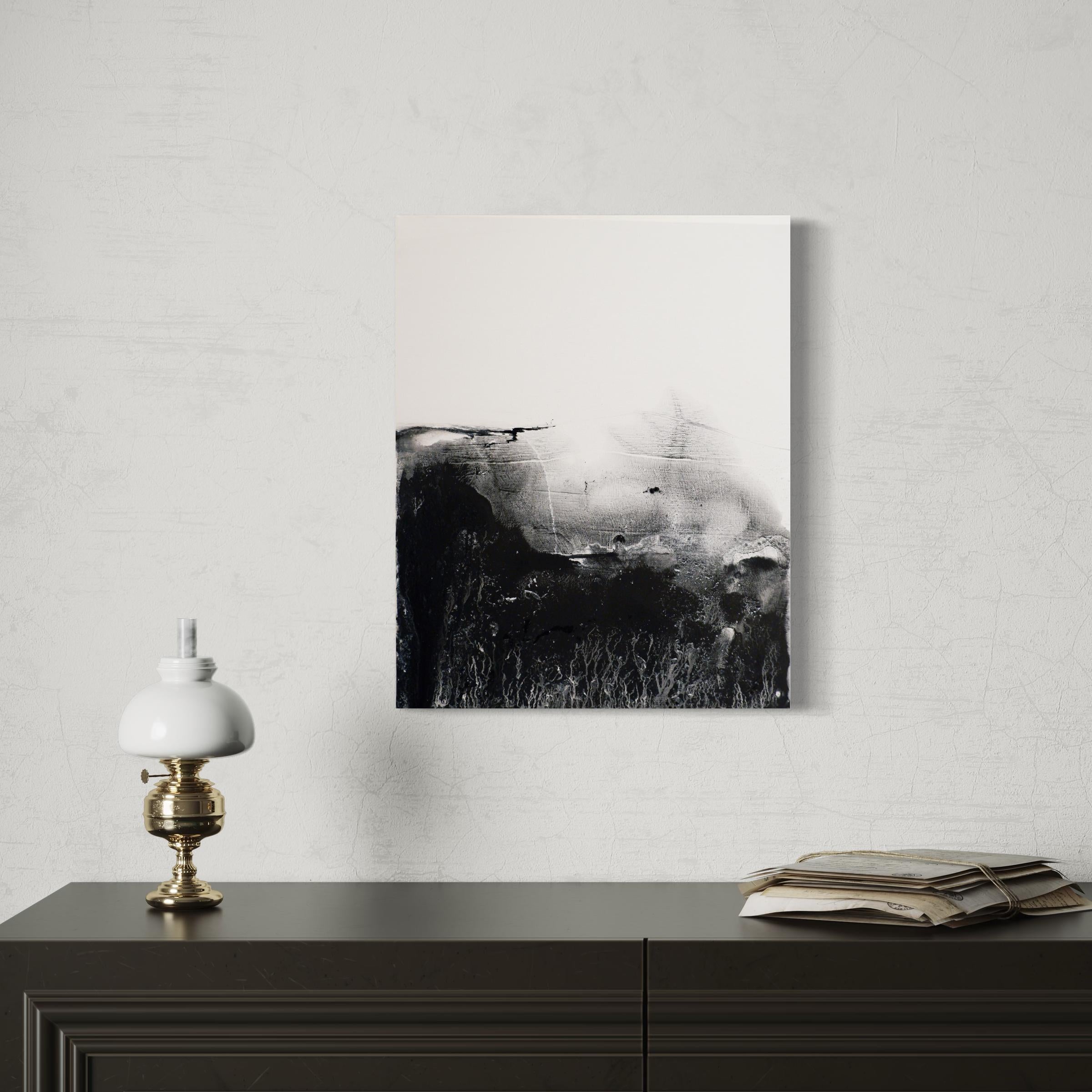 Landscape BW, Original Art  on Canvas , by Marilina Marchica in vendita 7