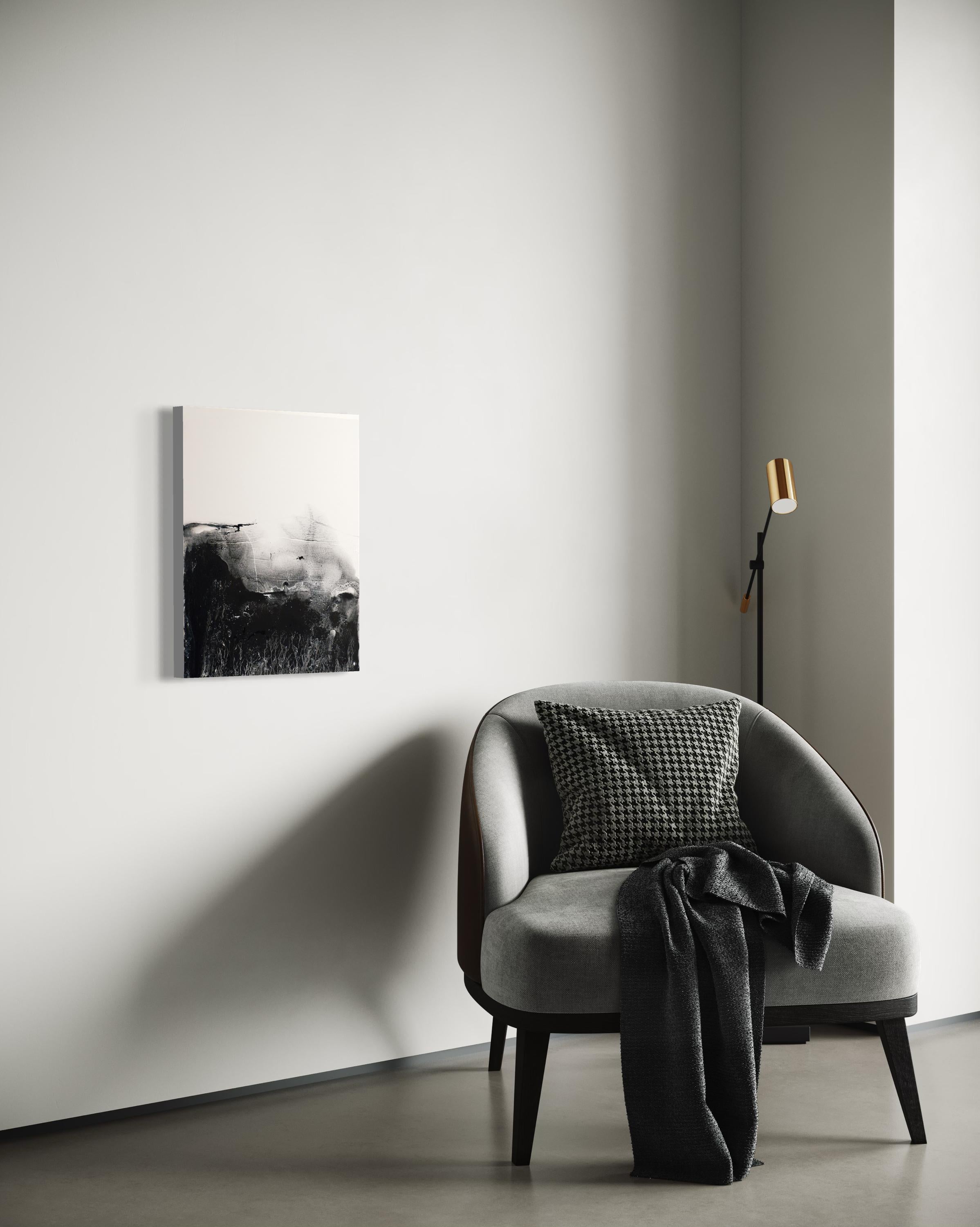 Landscape BW, Original Art  on Canvas , by Marilina Marchica in vendita 8