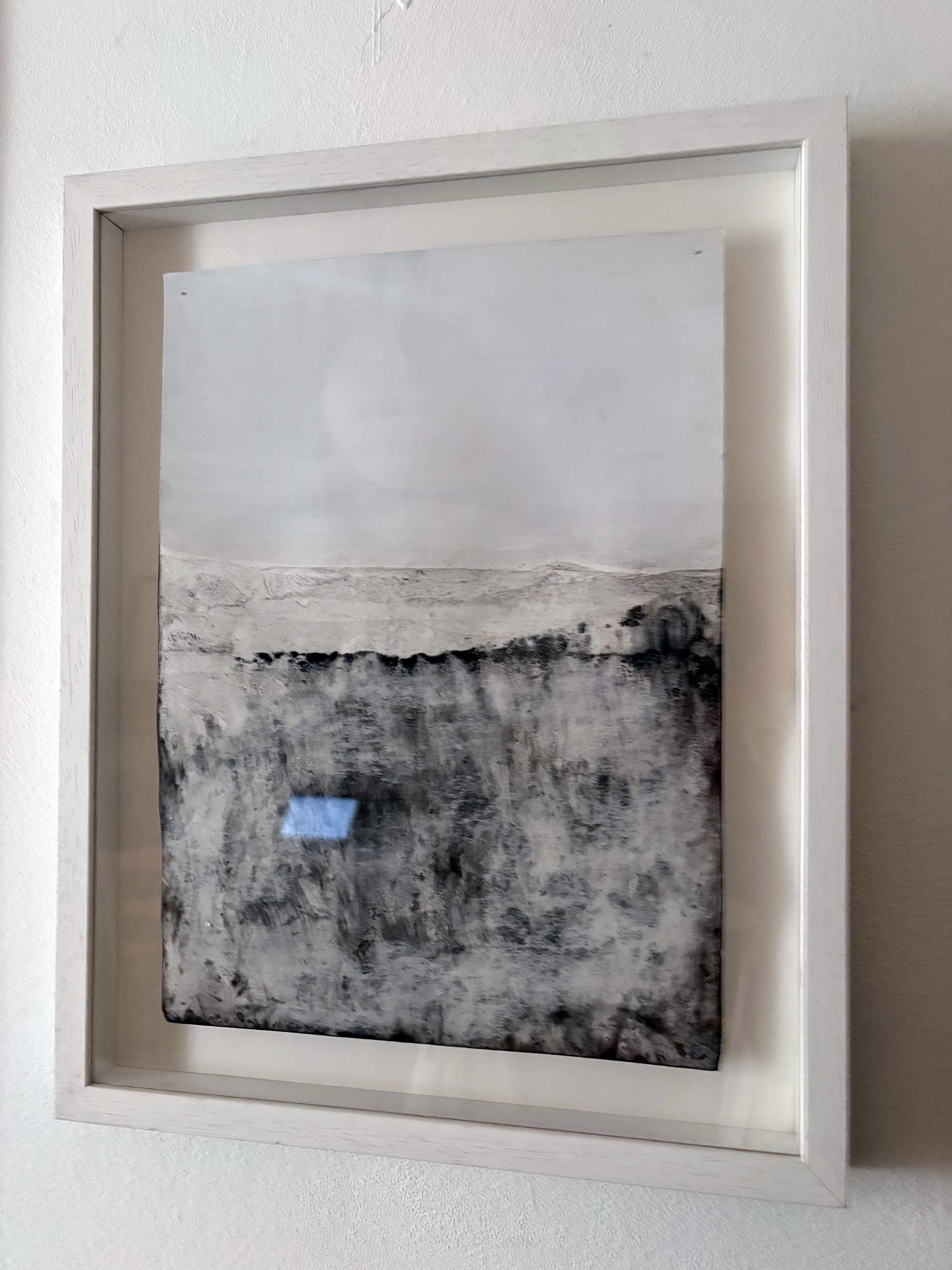 Landscape BW, Original Art on Paper , Framed, Ready to Hang by Marilina Marchica For Sale 3