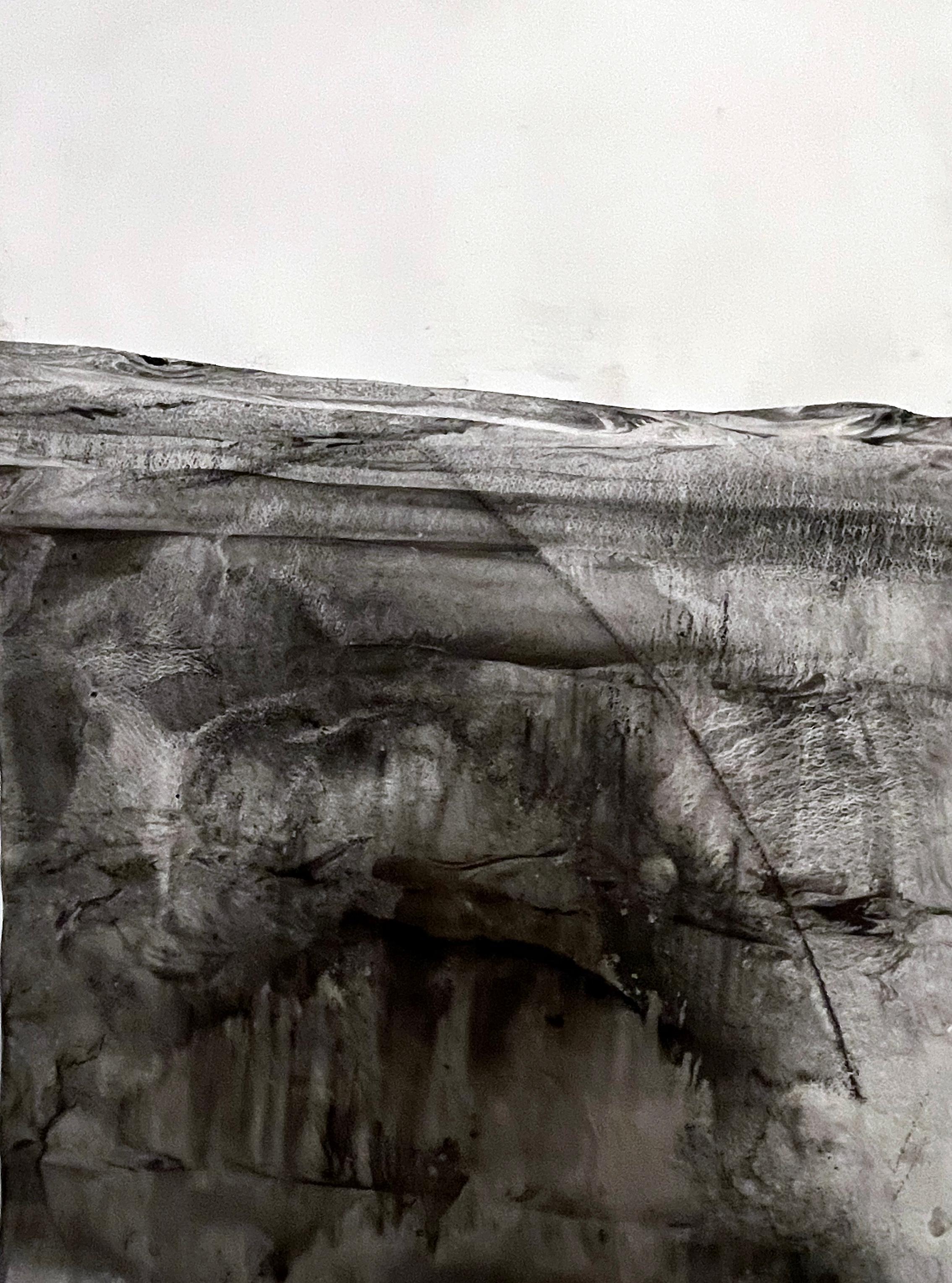 Paisaje BW, Arte original sobre papel , Listo para colgar, por Marilina Marchica 7