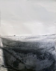 "Paisaje BW" Dibujo original , Arte abstracto made in Italy- Marilina Marchica