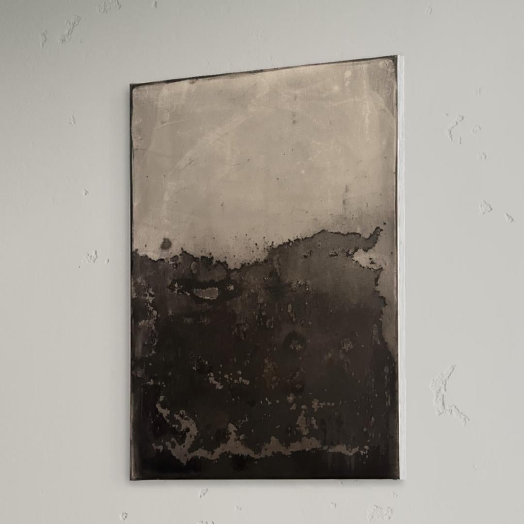 Landscape BW  Original Paint on Cavas  Size , Artwork By Marilina Marchica For Sale 6
