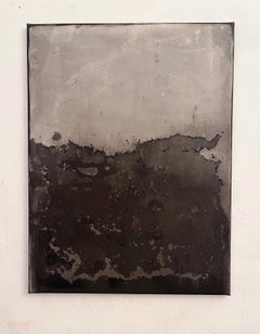 Paysage BW  Peinture originale sur Cavas  Taille , œuvre de Marilina Marchica
