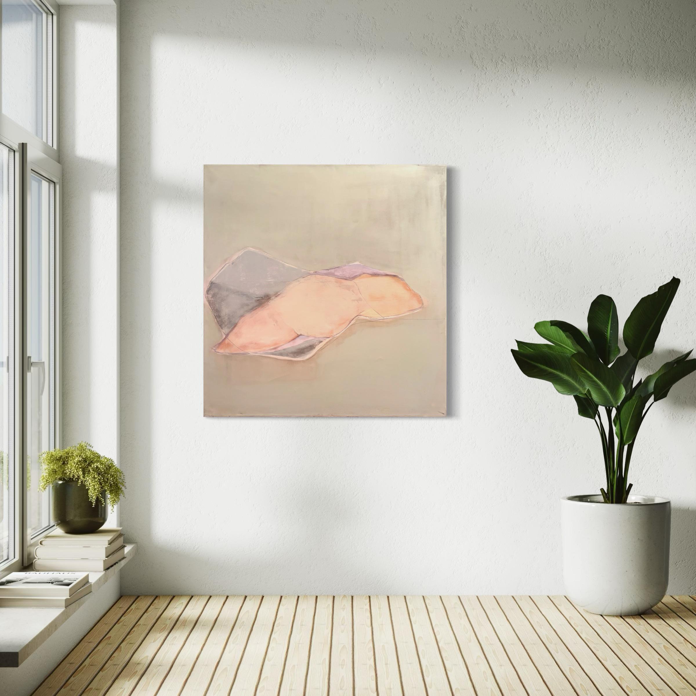 Landscape , Contemporary Paint on Cotton Canvas , Art By Marilina Marchica For Sale 6