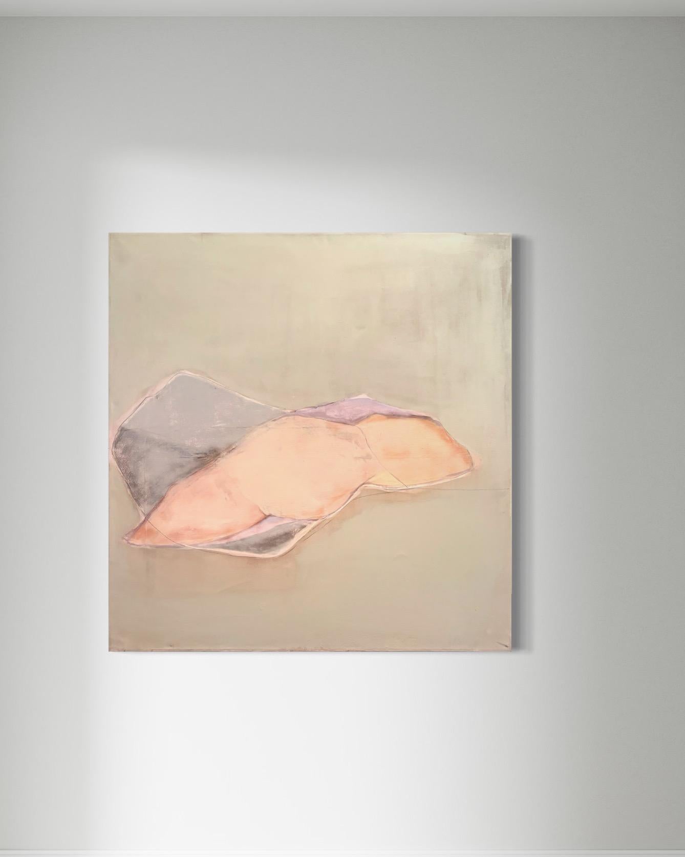 Landscape , Contemporary Paint on Cotton Canvas , Art By Marilina Marchica For Sale 8