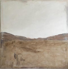 "Landscape"  Large Art, Minimal Paint, Contemporary Art Made in Italy